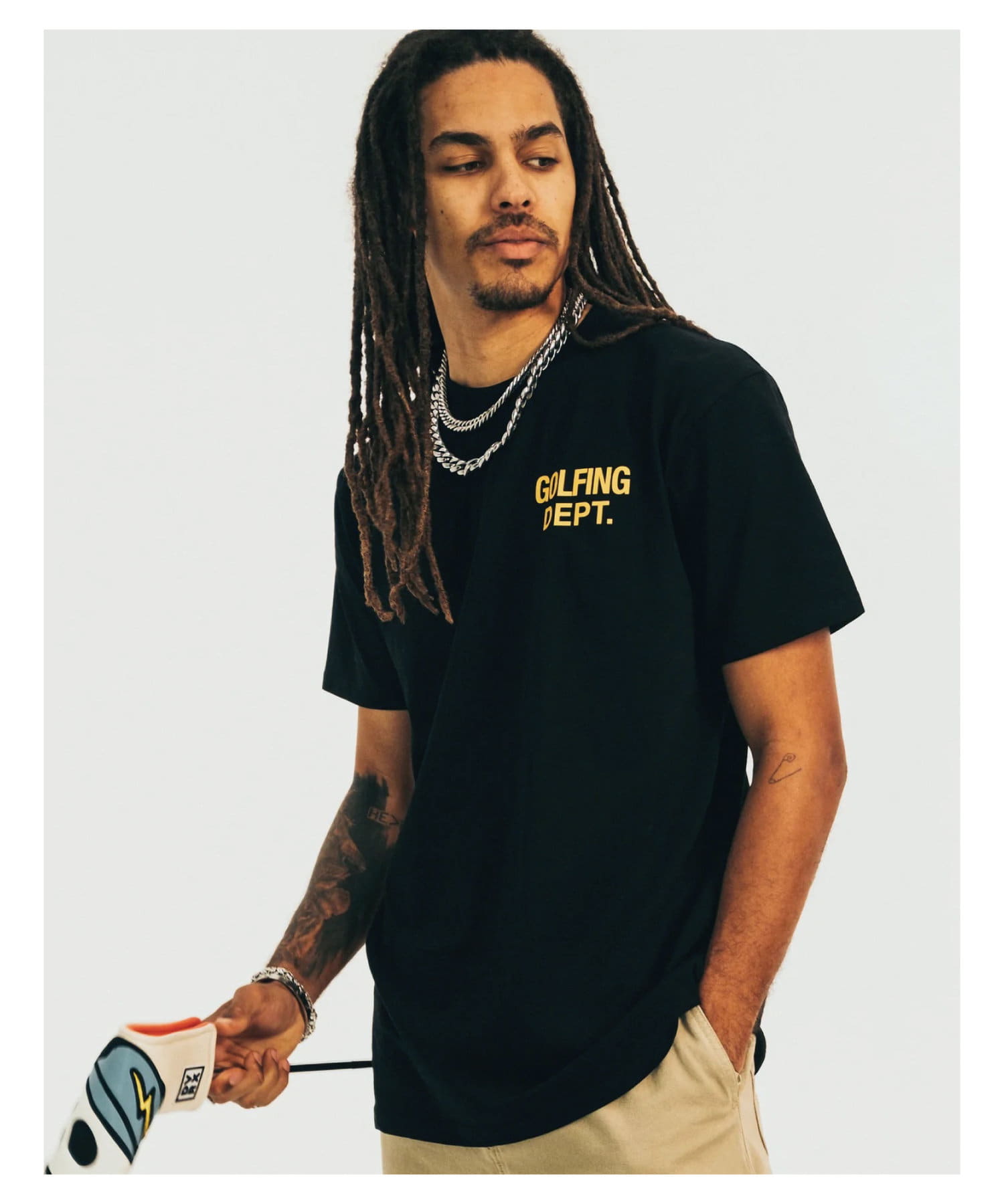OUTLET(アウトレット) 【twoles】【DEVEREUX GOLF】LOGO T