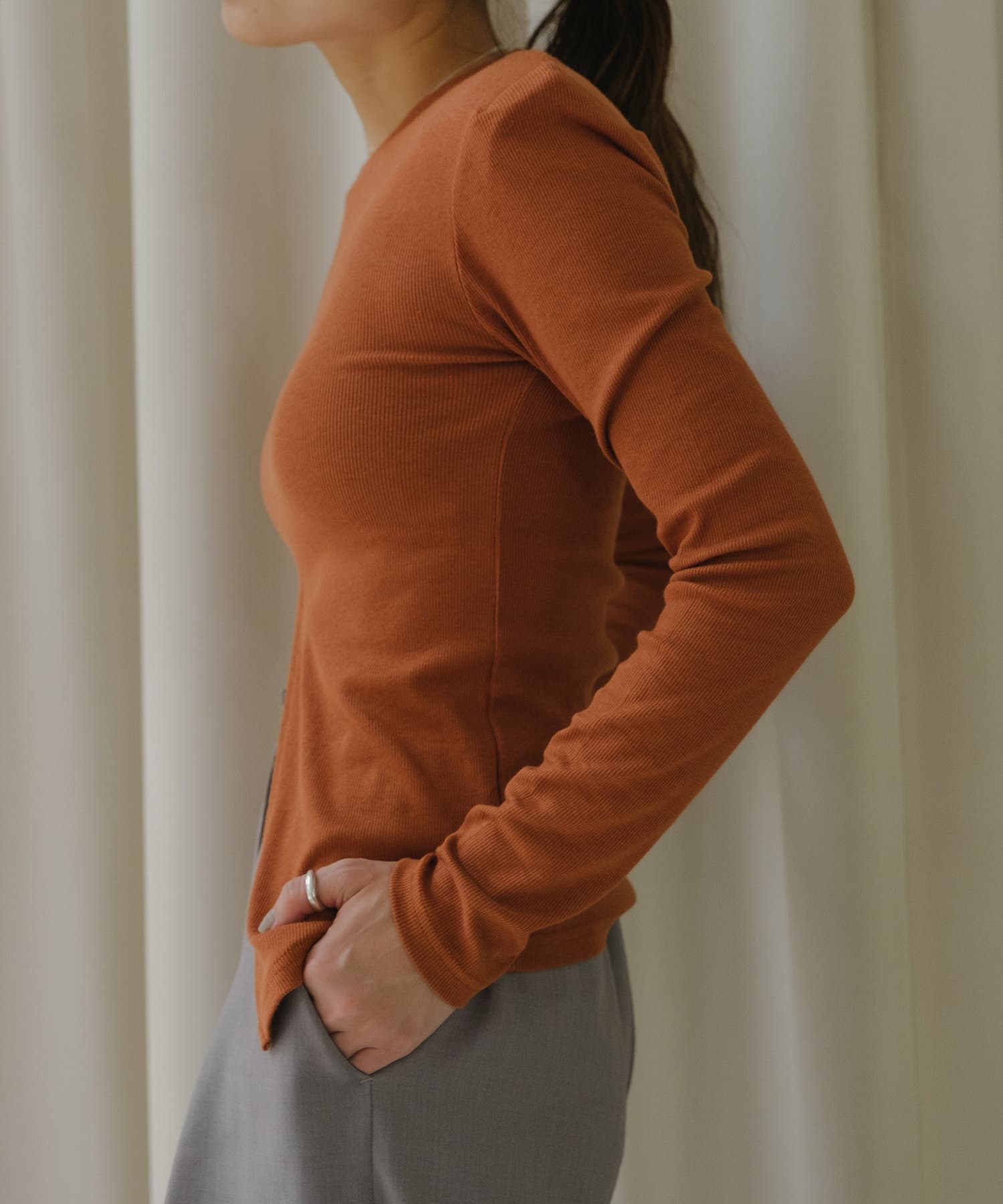 新品未使用 Pasterip / Power shoulder slit Tee Power shoulder slit Tee | Pasterip(パセリ)レディース | PAL