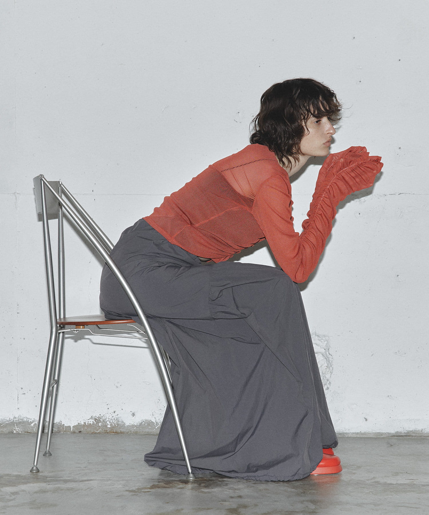 Pasterip】Nylon gather over dress | OUTLET(アウトレット)レディース 