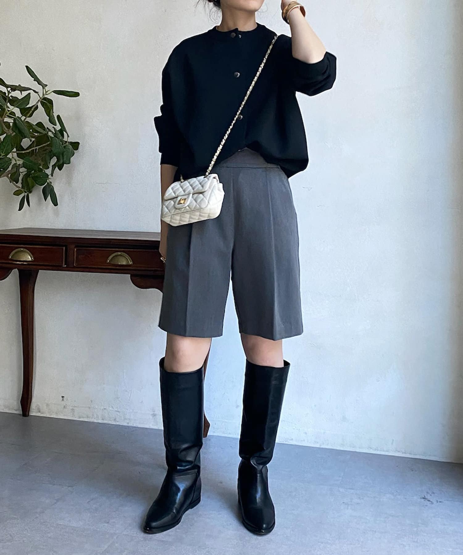 DouDou】センタープレスショートパンツ | OUTLET(アウトレット