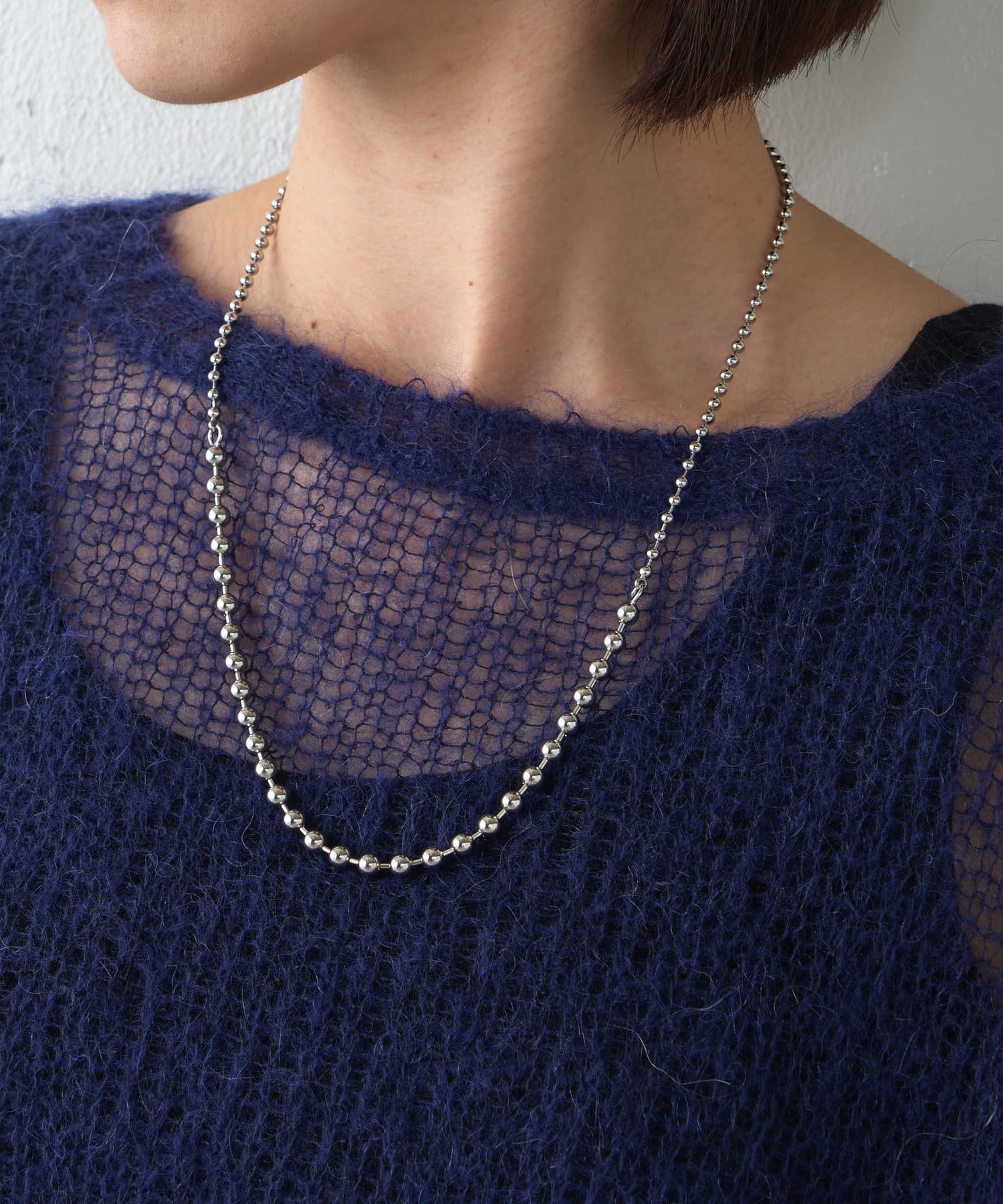 Jena　espace merveilleux(ジェナ　エスパスメルヴェイユ) 2ボールコンビネックレス