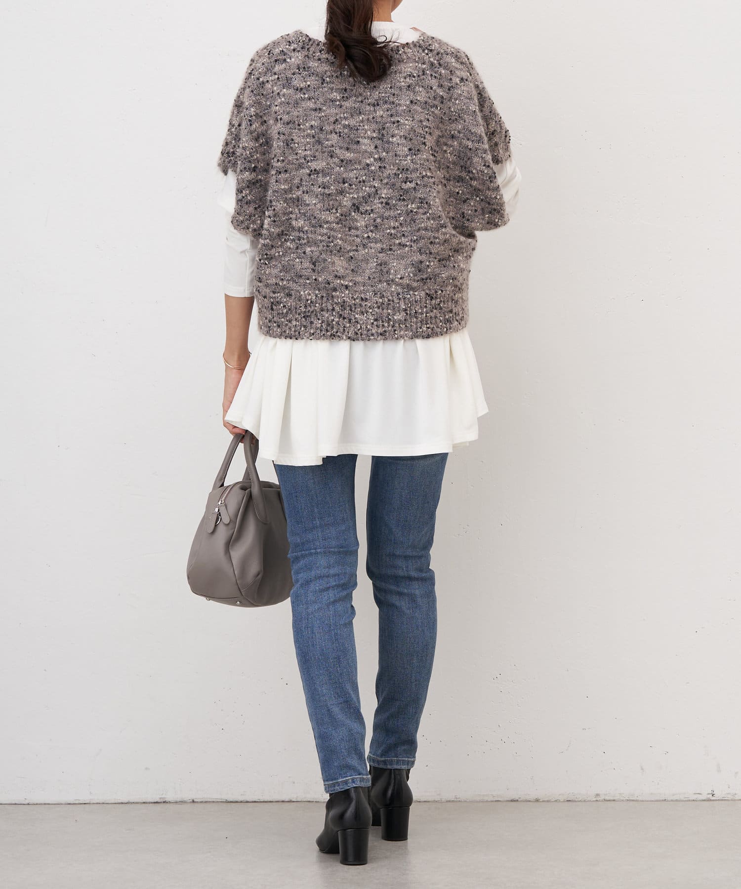 BEARDSLEY カラーネップベスト