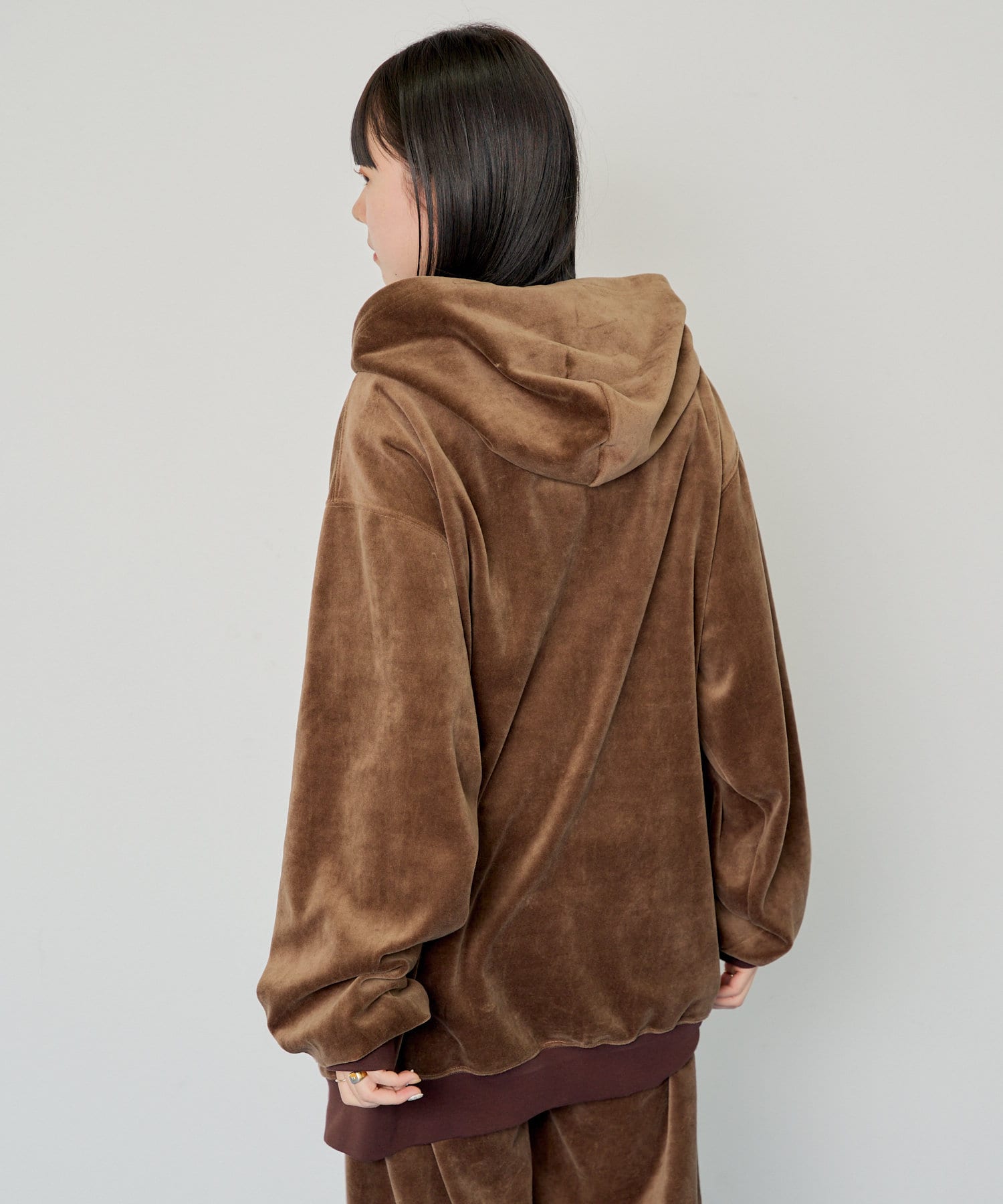 パーカー 「UNISEX/SETUP対応」ピグメントダイカットソージップパーカー レディース メンズ WHIMSIC パーカー 「UNISEX/SETUP対応」ピグメントダイ