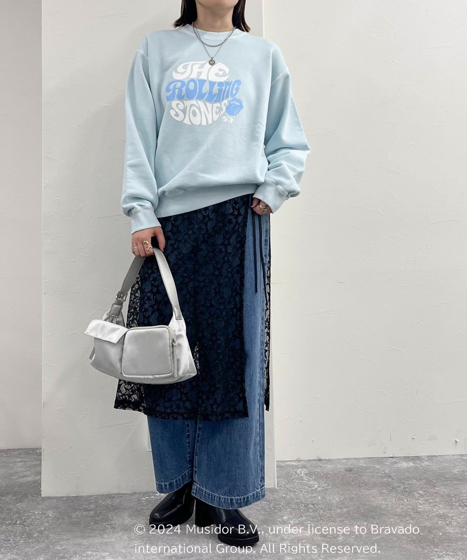 tシャツ 「GOOD ROCK SPEED/グッドロックスピード」BANDプリント裏毛スウェット レディース GOOD ROCK SPEED トレーナー スウェット 「GOOD SPEED/グッド