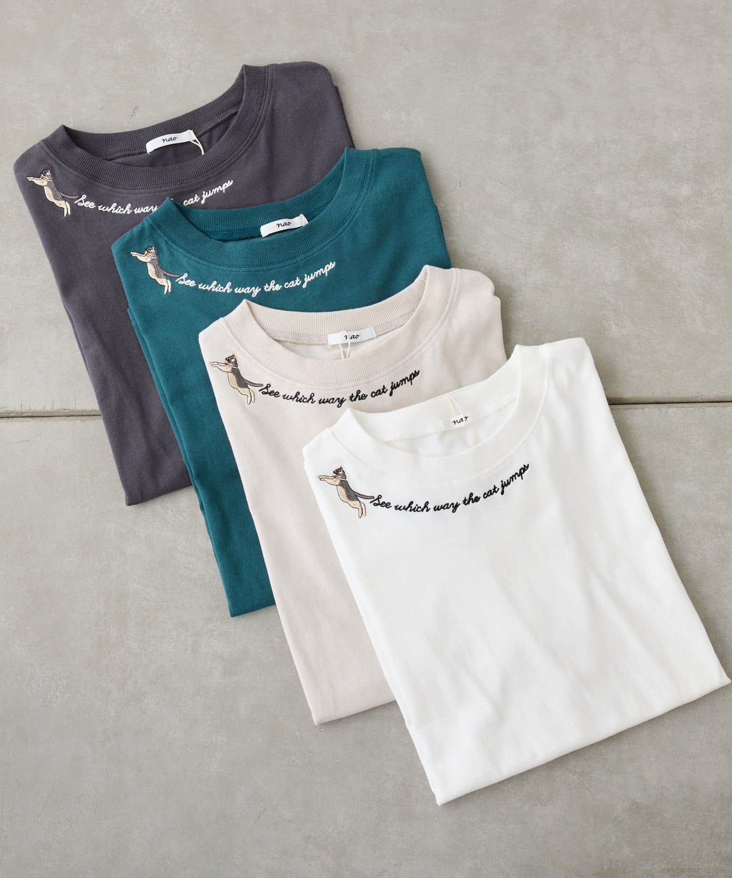 ❣️新品未使用mof manul 猫刺繍 半袖Tシャツ F ❣️新品未使用mof manul 猫刺繍 半袖Tシャツ F AMBIDEX Store △〇