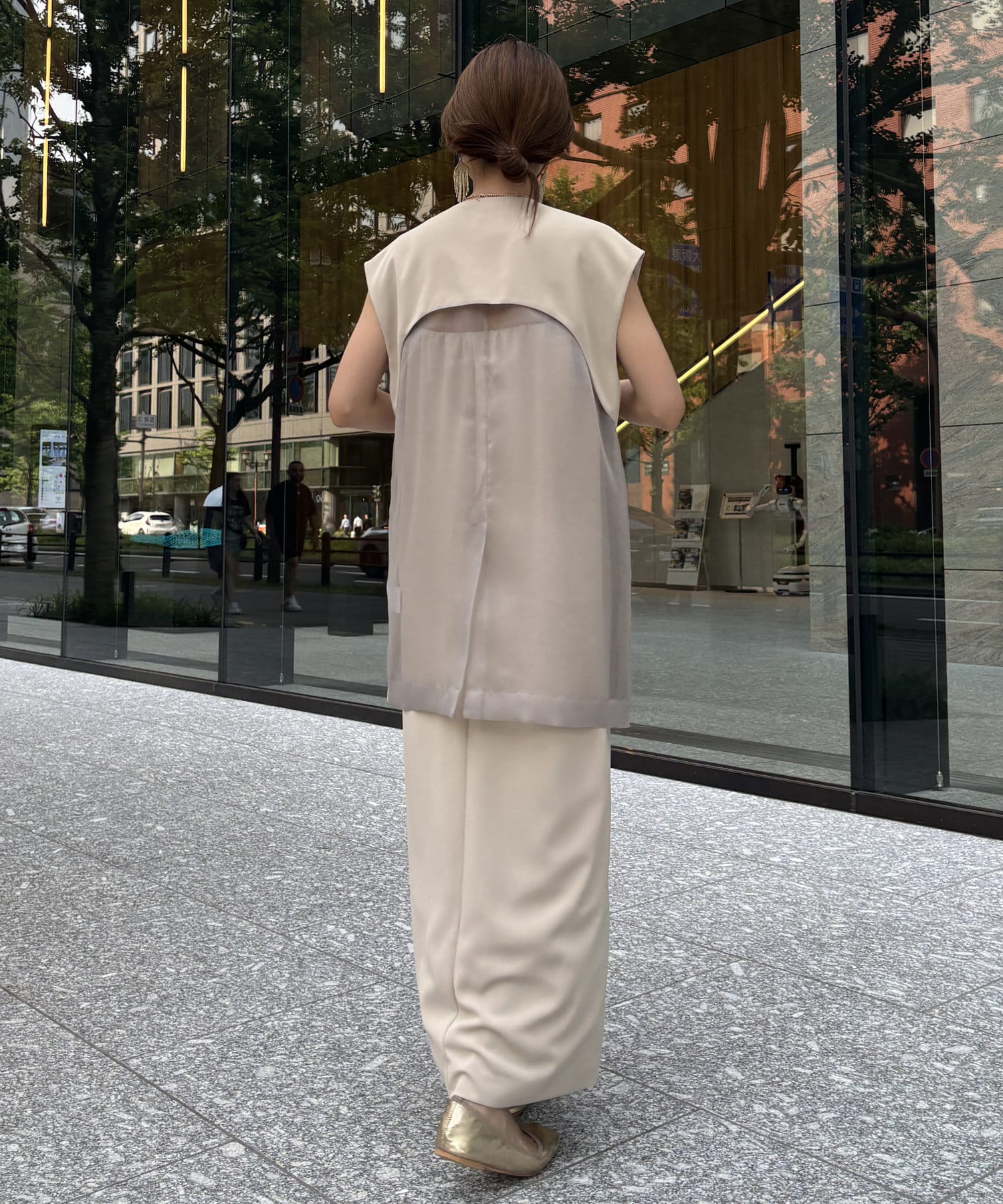 オケージョン対応】【WEB限定】バックシアージレセットアップ
