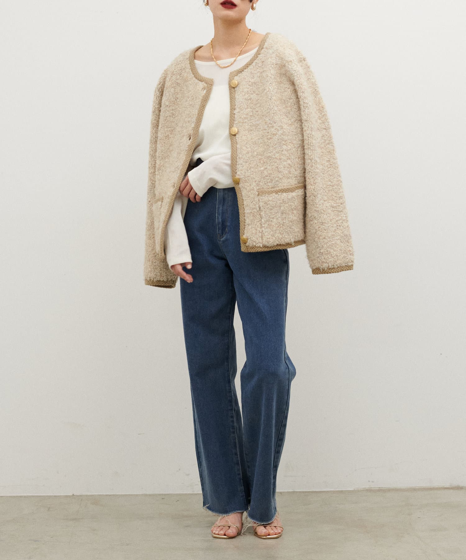 l*t様 NUTEMPEROR 25SS シアーロンT M シアーベロアロンT | LARUTA