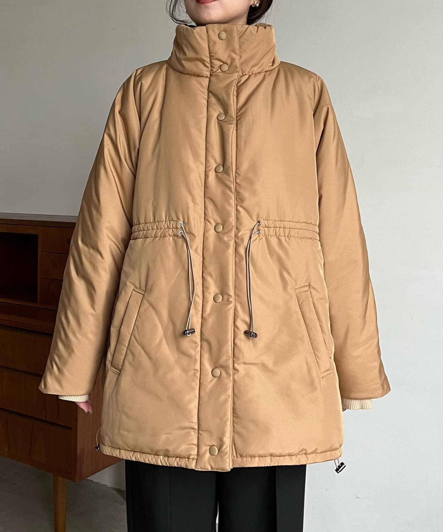 OUTLET(アウトレット) 【CAPRICIEUX LE'MAGE】ドロストミドルコート