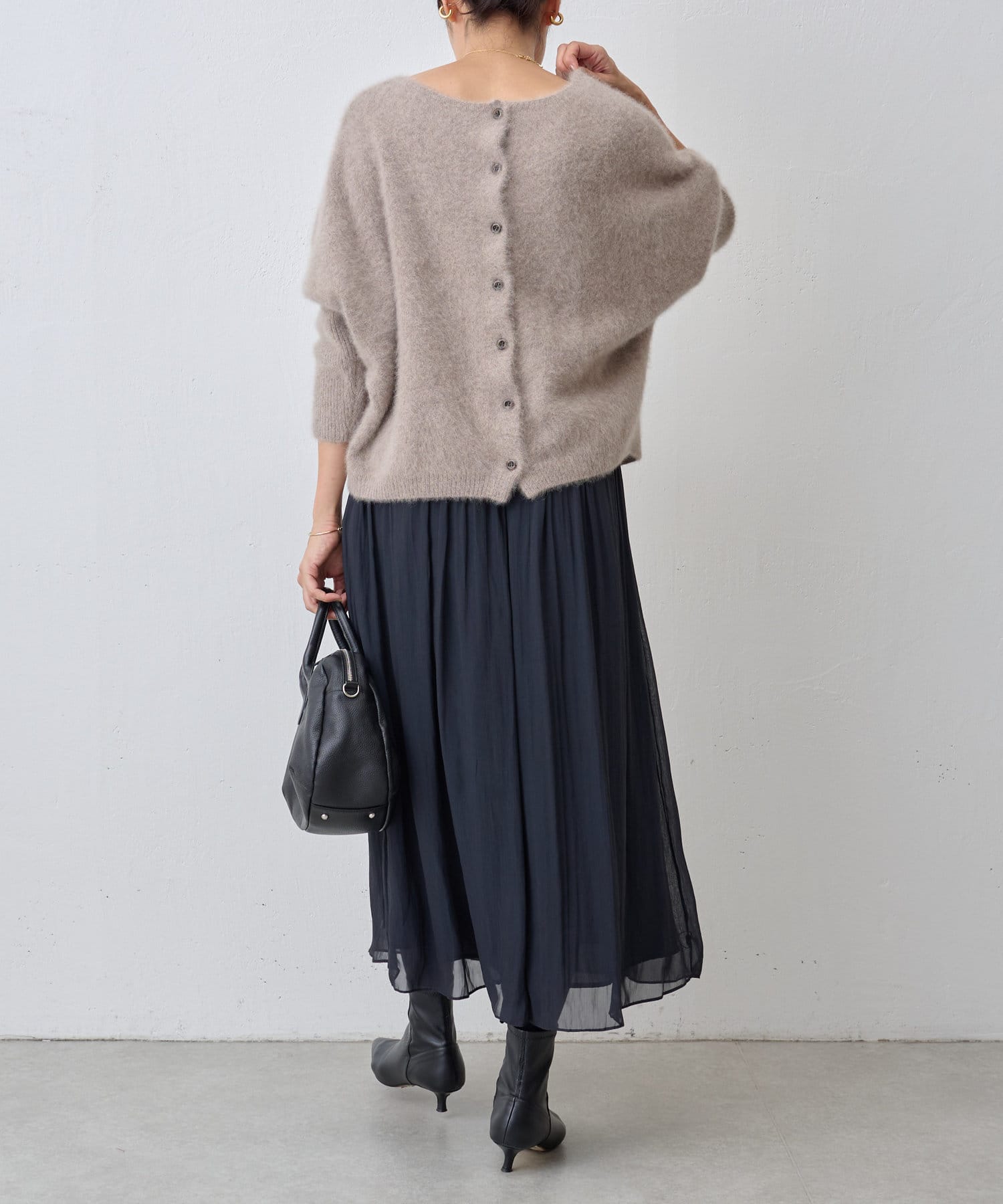 BEARDSLEY(ビアズリー) シワシフォンギャザーパンツ