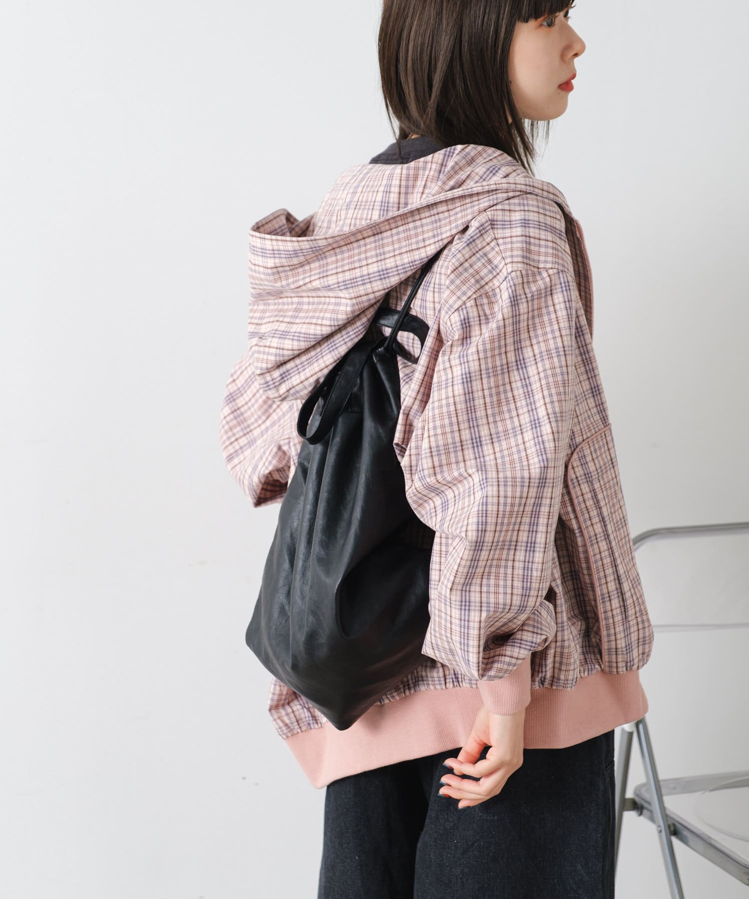 【1回使用】kastane WHIMSIC ヴィーガンレザーナップサック WHIMSIC/WEB限定/新色】ヴィーガンレザーナップサック | Kastane