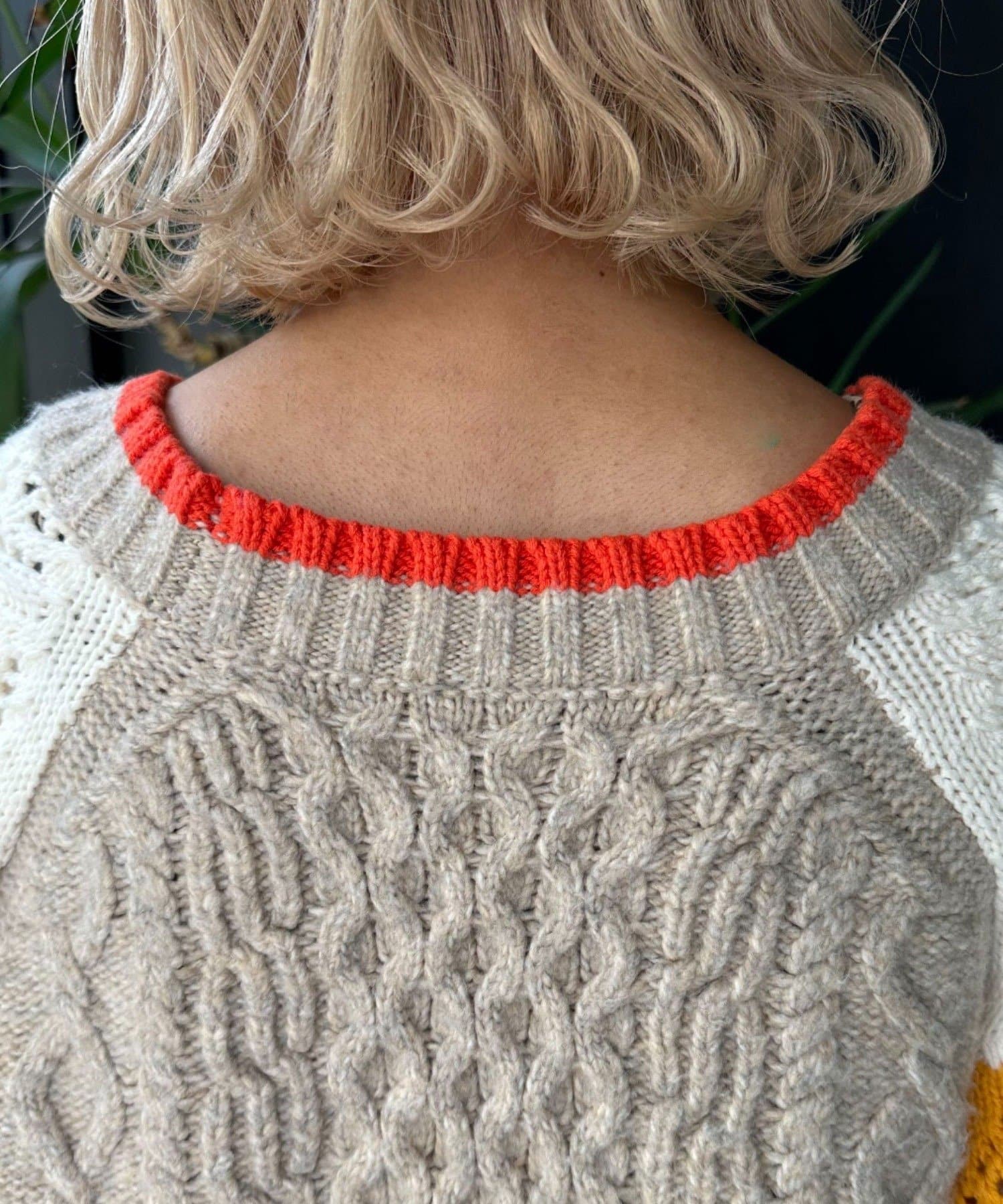 OUTLET(アウトレット) 【Ciaopanic】袖ボーダーローゲージチルデンニットカーデ