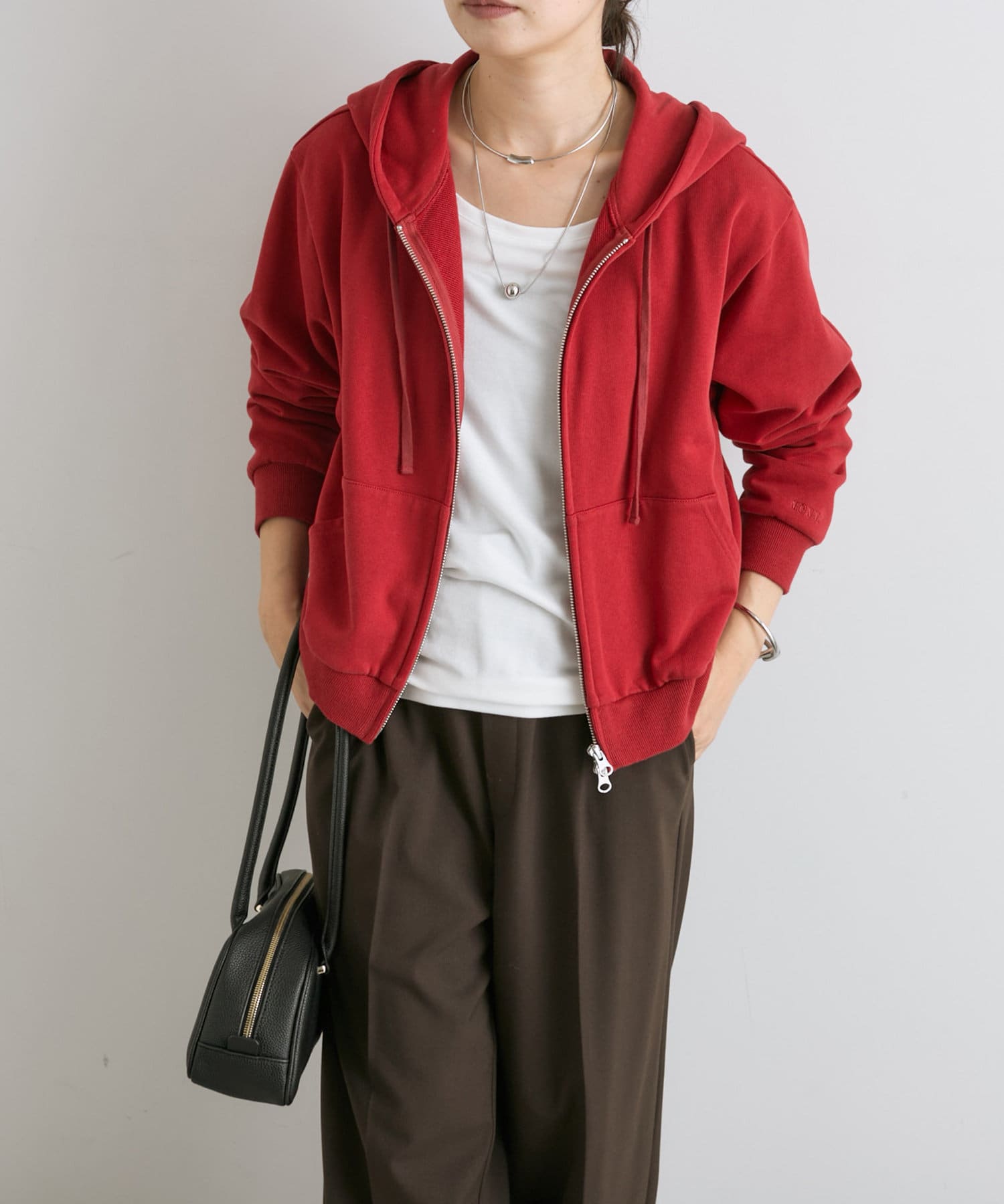 RIVE DROITE(リヴドロワ) 【MONN.:.(モン)】ZIP HOODIE