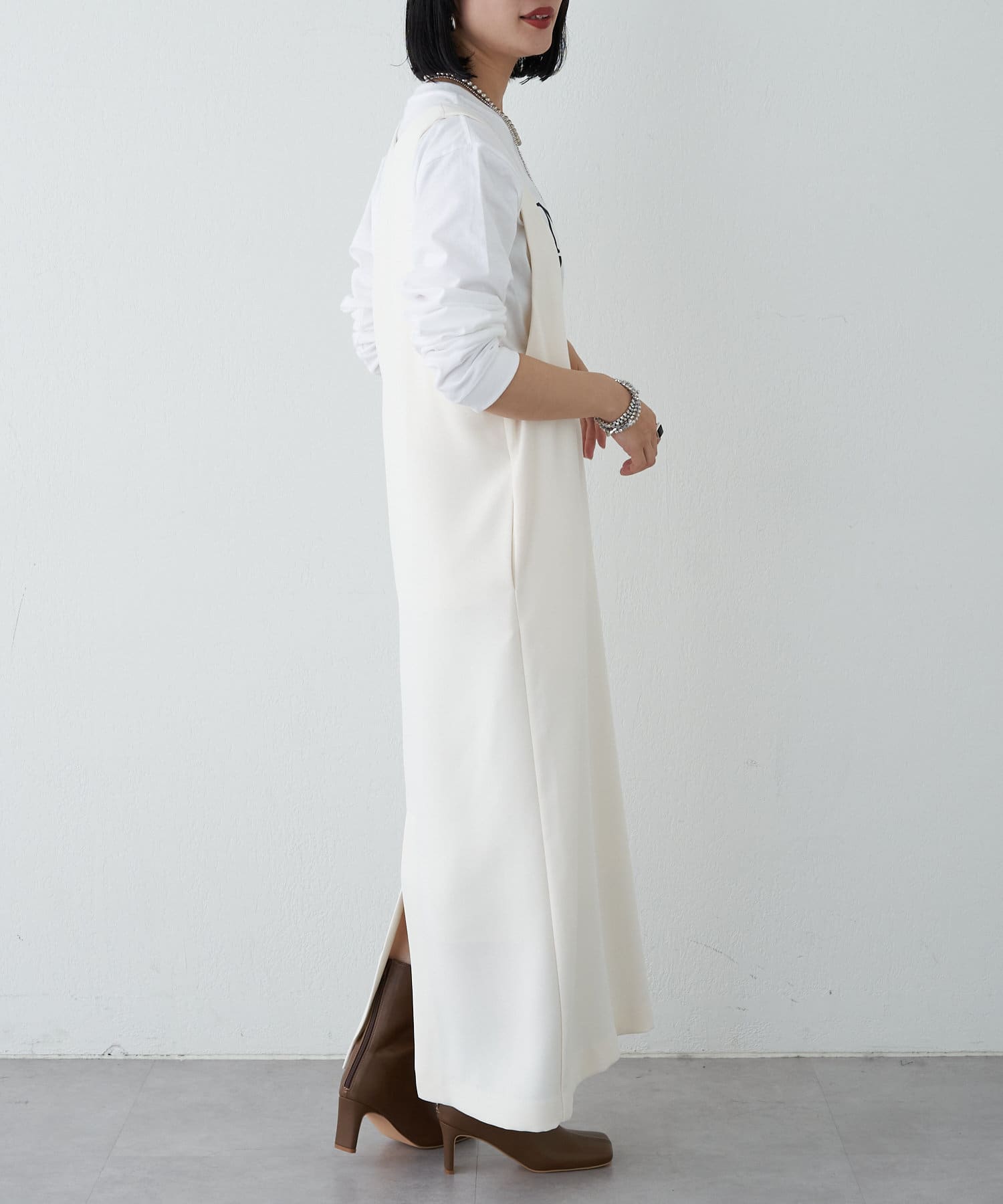 OUTLET(アウトレット) 【SHENERY】ジョーゼット2WAYワンピース