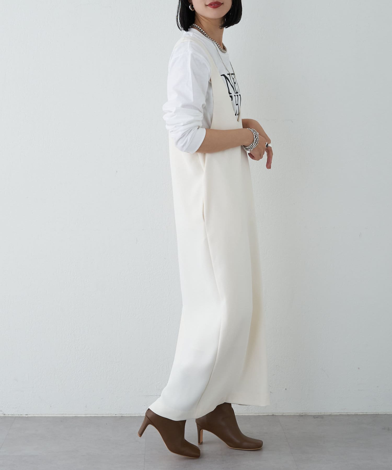 OUTLET(アウトレット) 【SHENERY】ジョーゼット2WAYワンピース