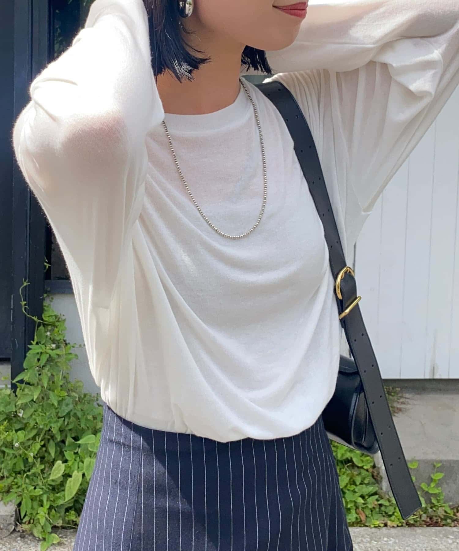 OUTLET(アウトレット) 【SHENERY】ルーズロンTee