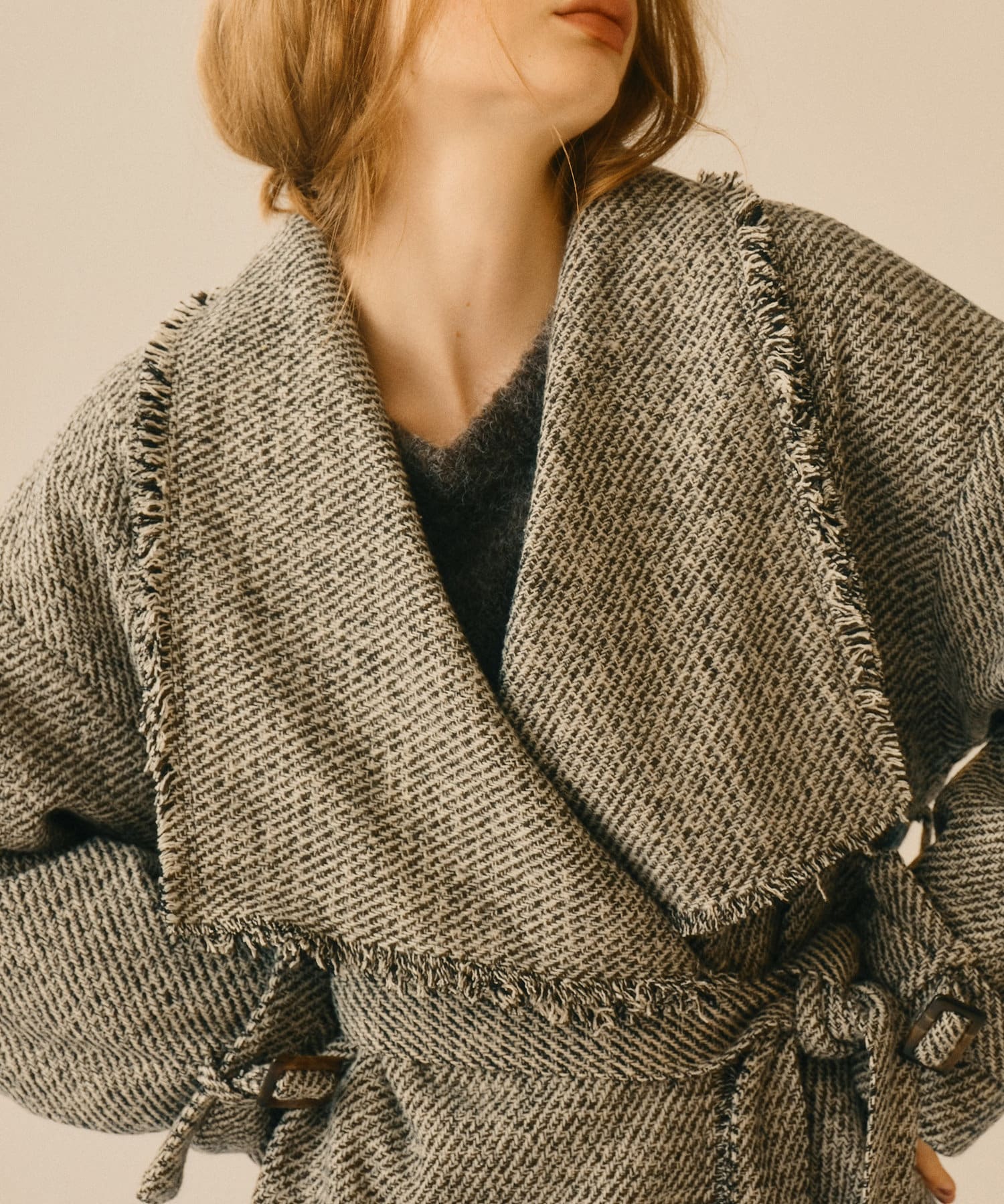 SHENERY】ツイードミディコート | OUTLET(アウトレット)レディース 
