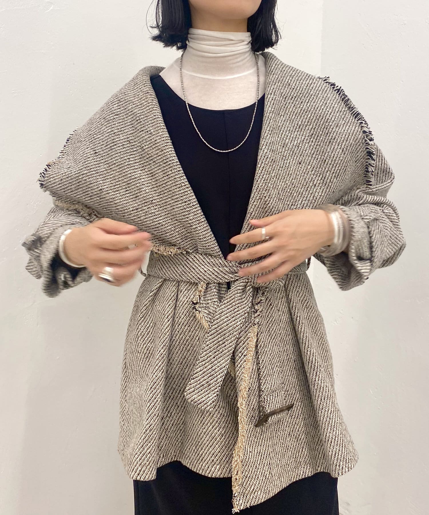 SHENERY】ツイードミディコート | OUTLET(アウトレット)レディース