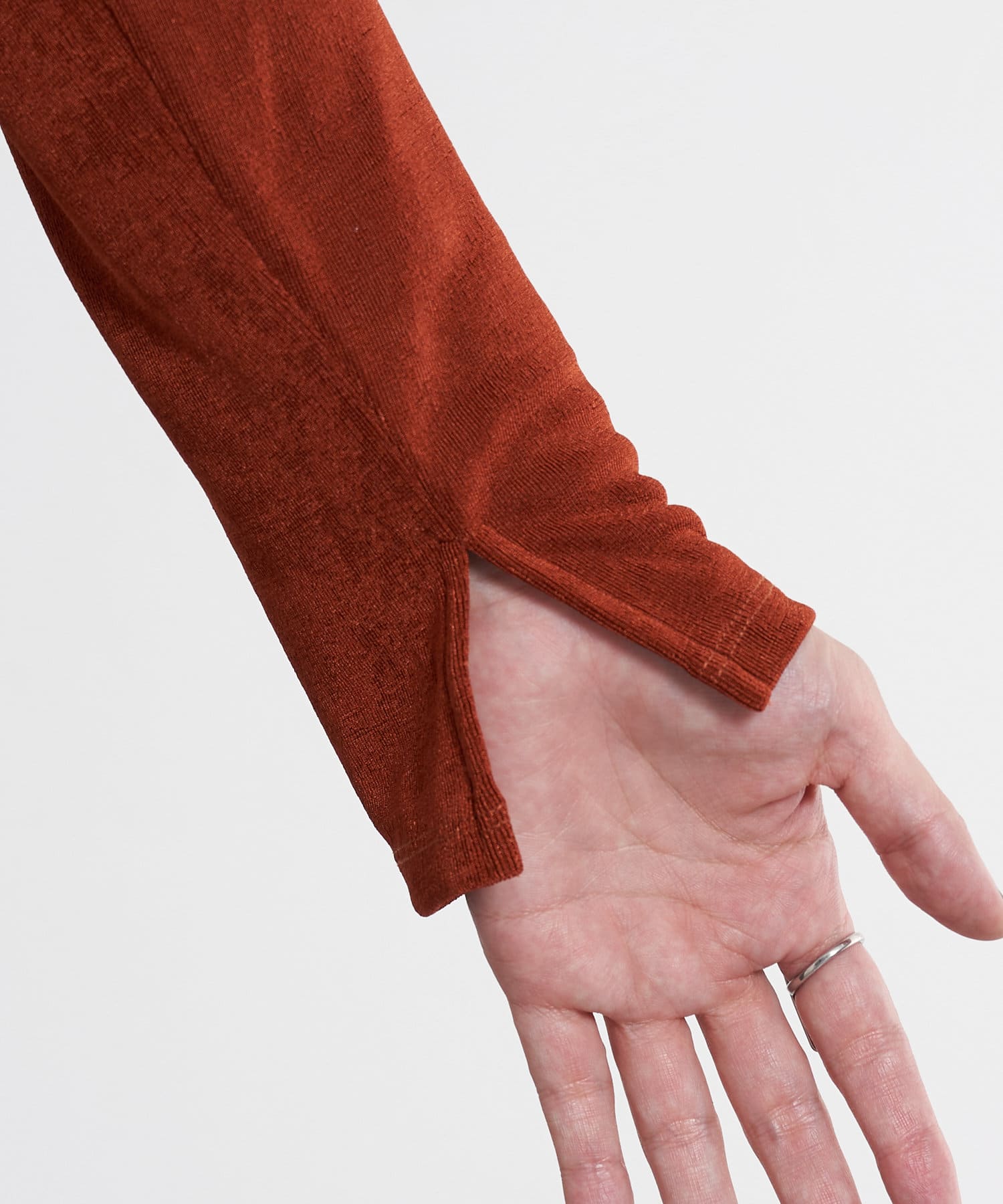 OUTLET(アウトレット) 【SHENERY】ハイネックカットソー