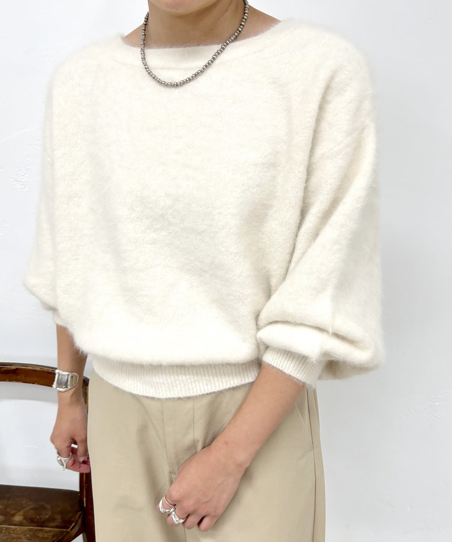SHENERY】ファーカシミヤ3WAYニットカーディガン | OUTLET