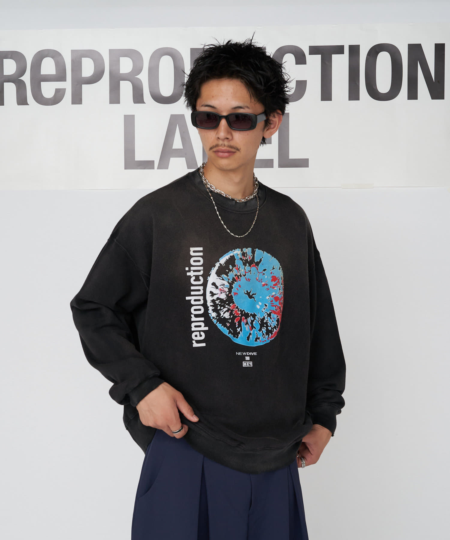 CIAOPANIC(チャオパニック) 【RePRODUCTION LABEL / リプロダクションレーベル】セットインスウェット