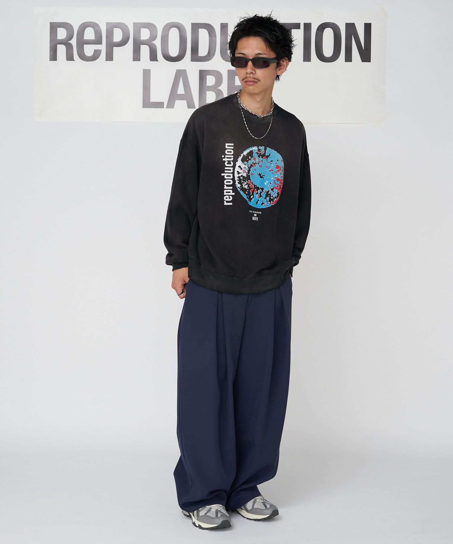 CIAOPANIC(チャオパニック) 【RePRODUCTION LABEL / リプロダクションレーベル】セットインスウェット