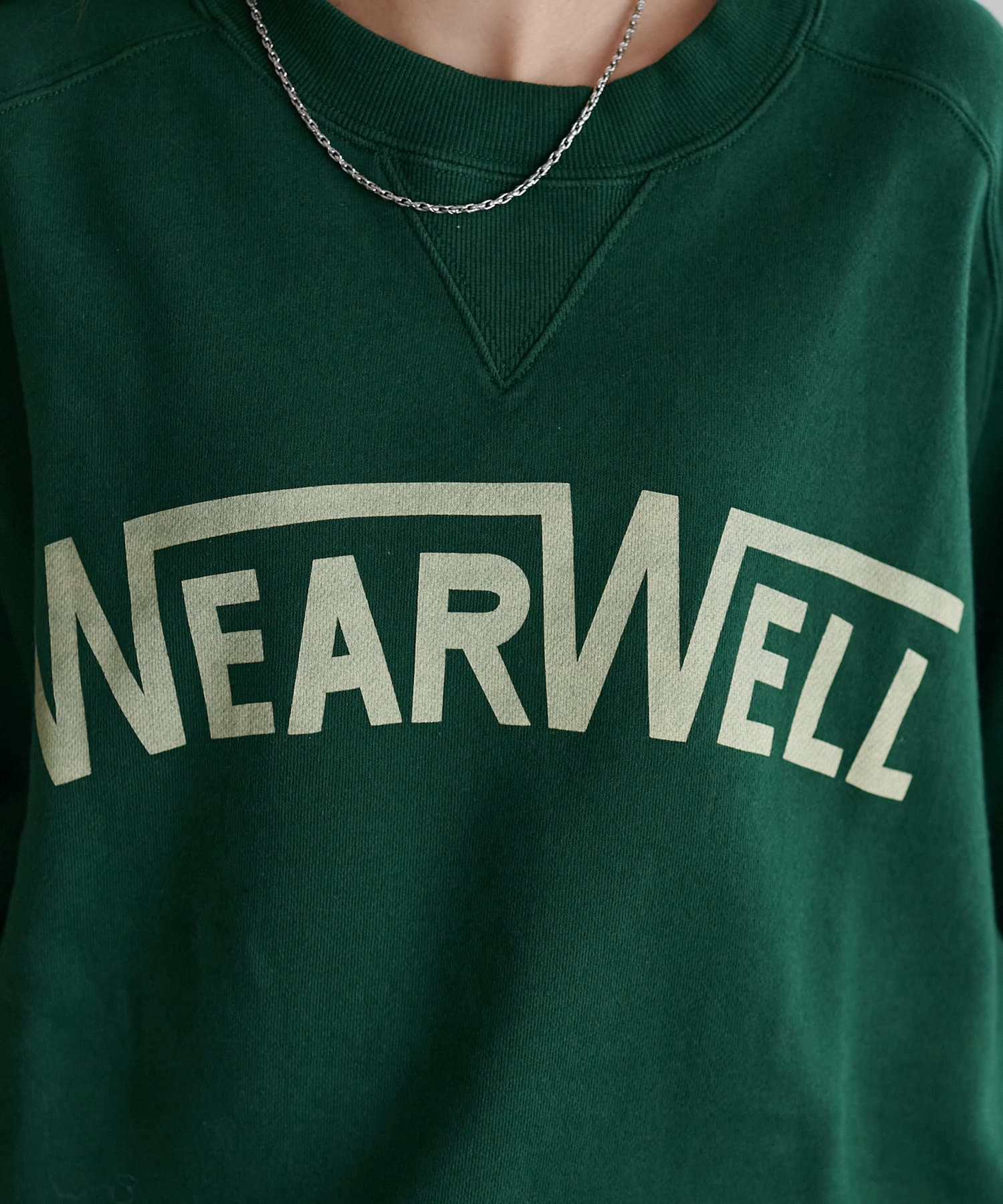 DISCOAT(ディスコート) 【ユニセックス】WEARWELLヴィンテージ加工ハーフスリーブスウェット