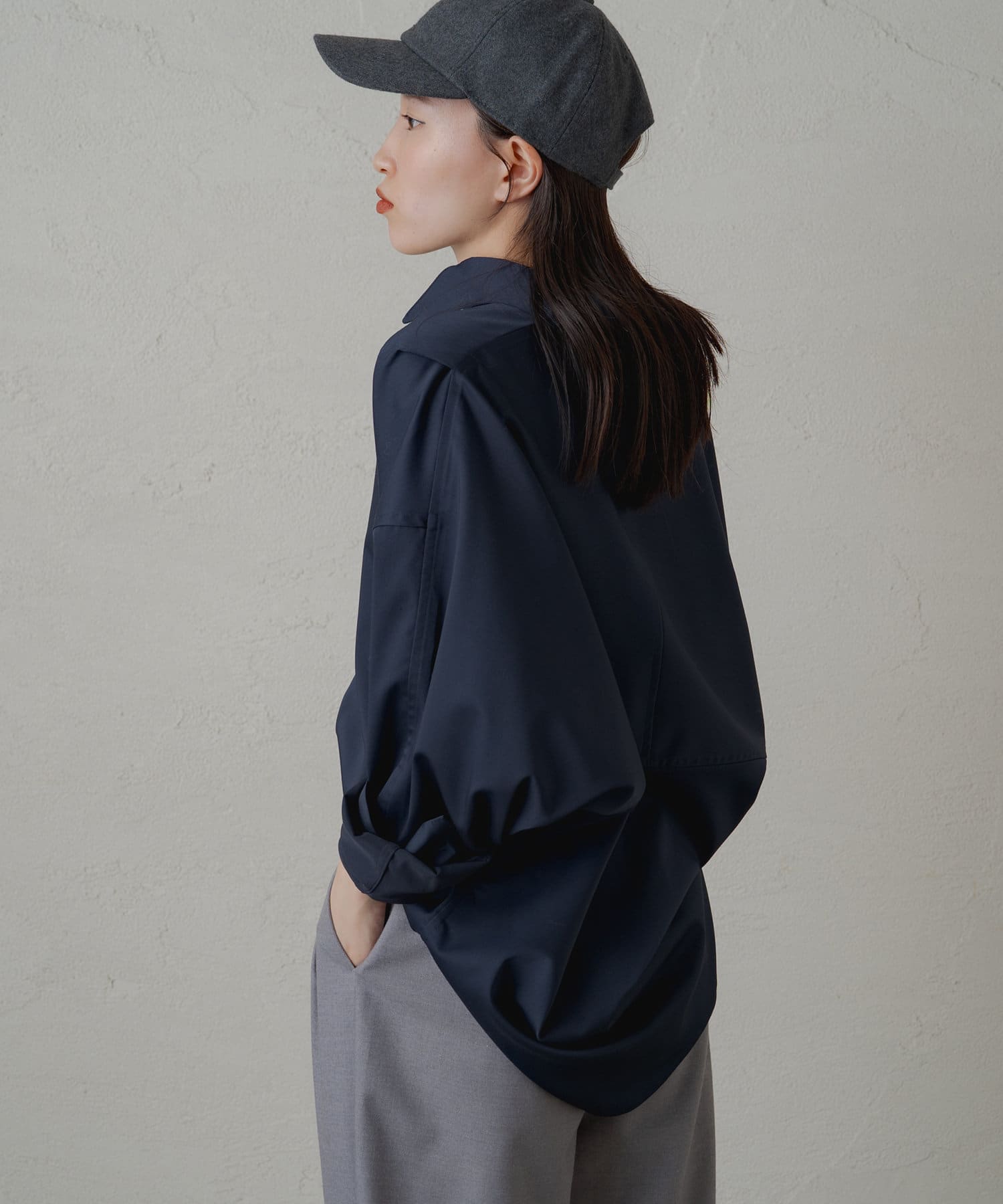 Loungedress】サテンBIGシャツ | OUTLET(アウトレット)レディース