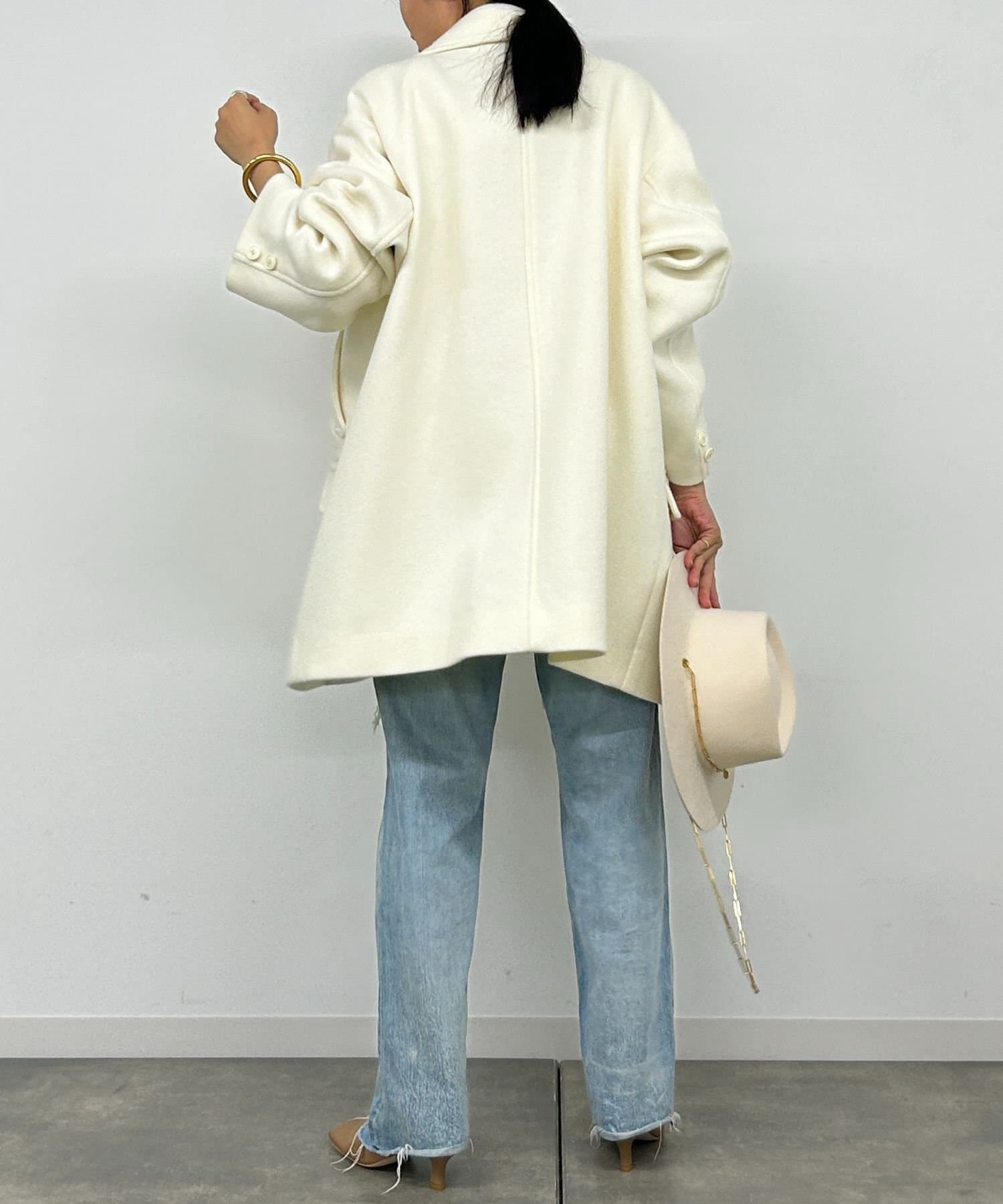 OUTLET(アウトレット) 【Loungedress】Pコート