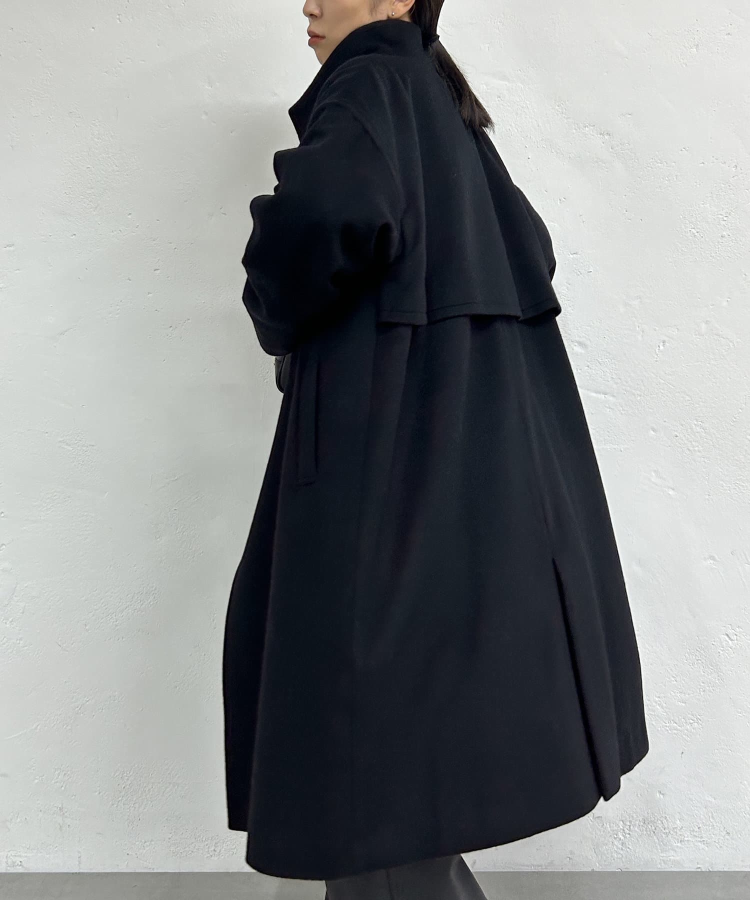 OUTLET(アウトレット) 【Loungedress】スタンドカラーコート