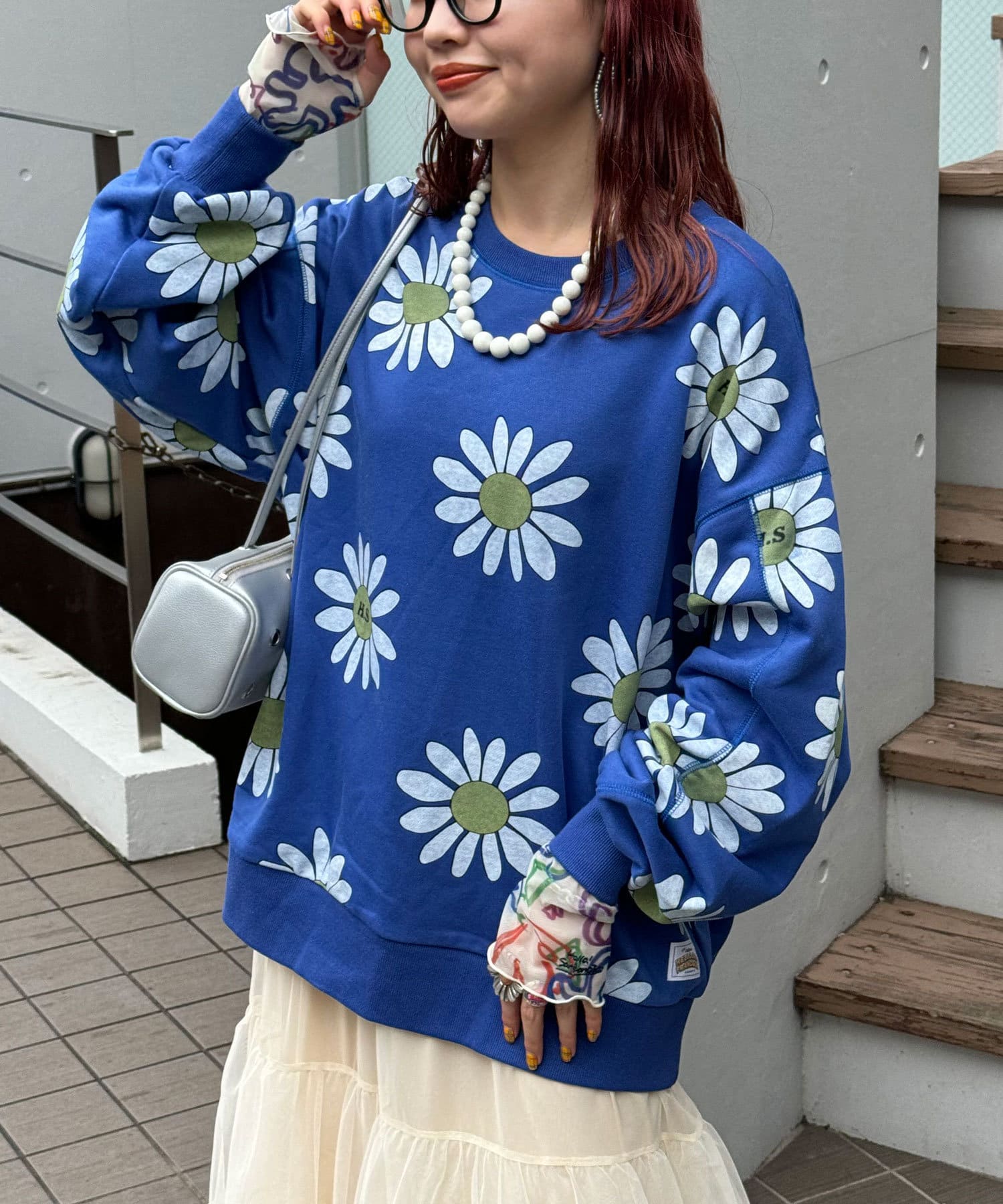 HELLO.SANFRANCISCO/ハローサンフランシスコ】マーガレットプリントオーバースウェット |  CIAOPANIC(チャオパニック)レディース | PAL CLOSET(パルクローゼット) - パルグループ公式ファッション通販サイト