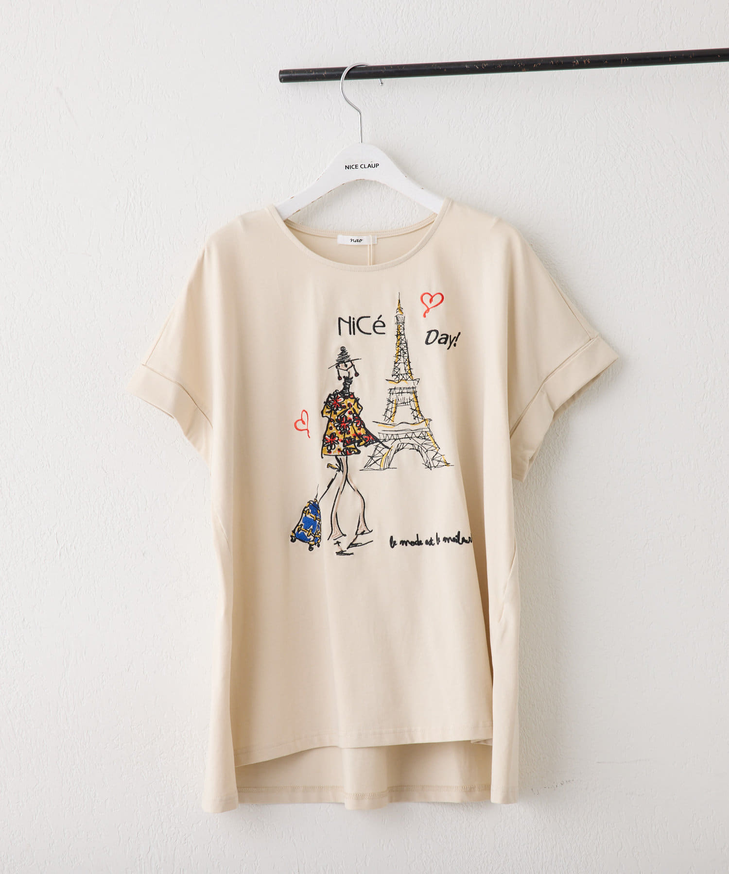 Remind me and forever(リマインドミーアンドフォーエバー) 【NAO】アソートアート刺繍T