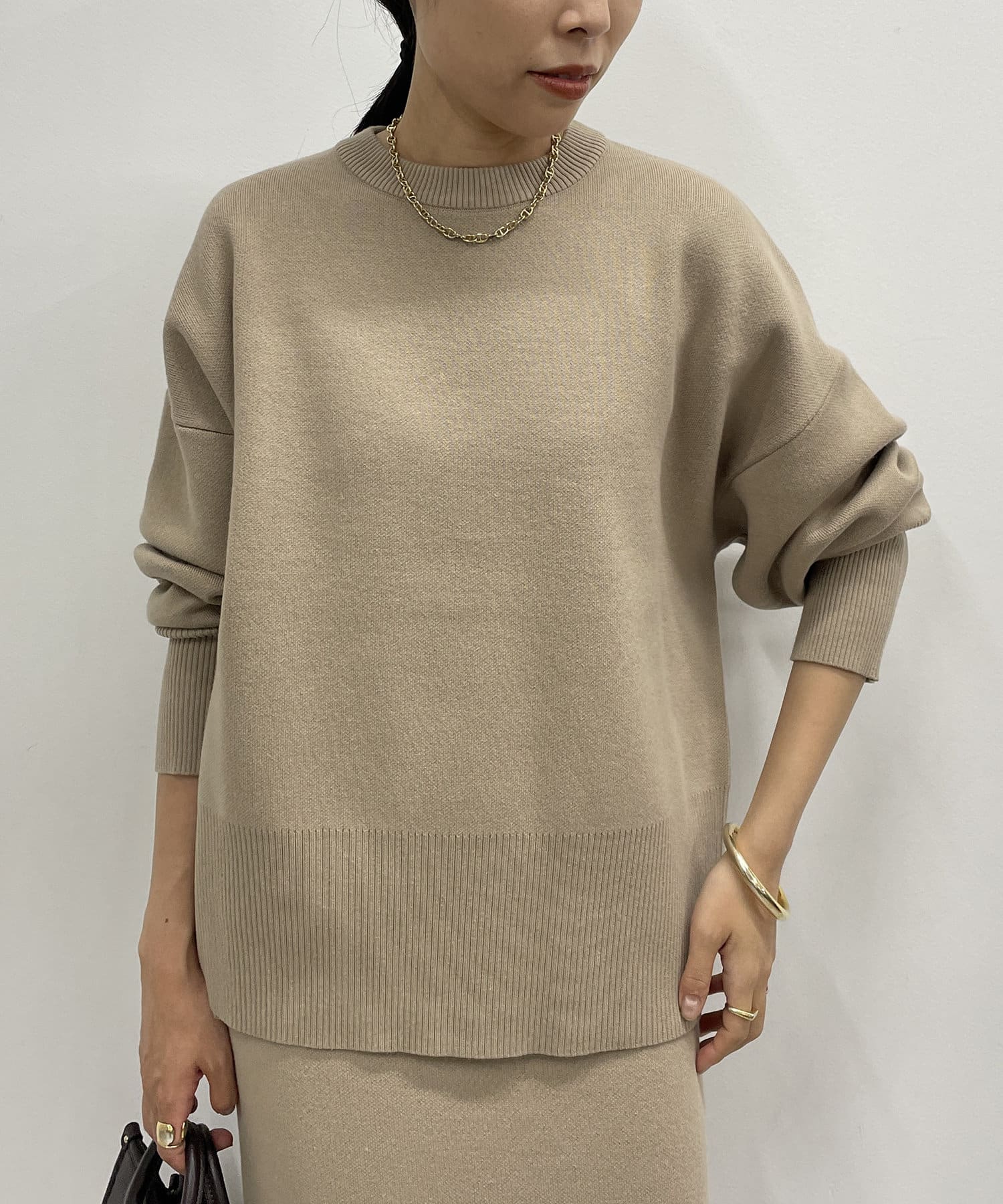 Loungedress】スウエットライクニット | OUTLET(アウトレット