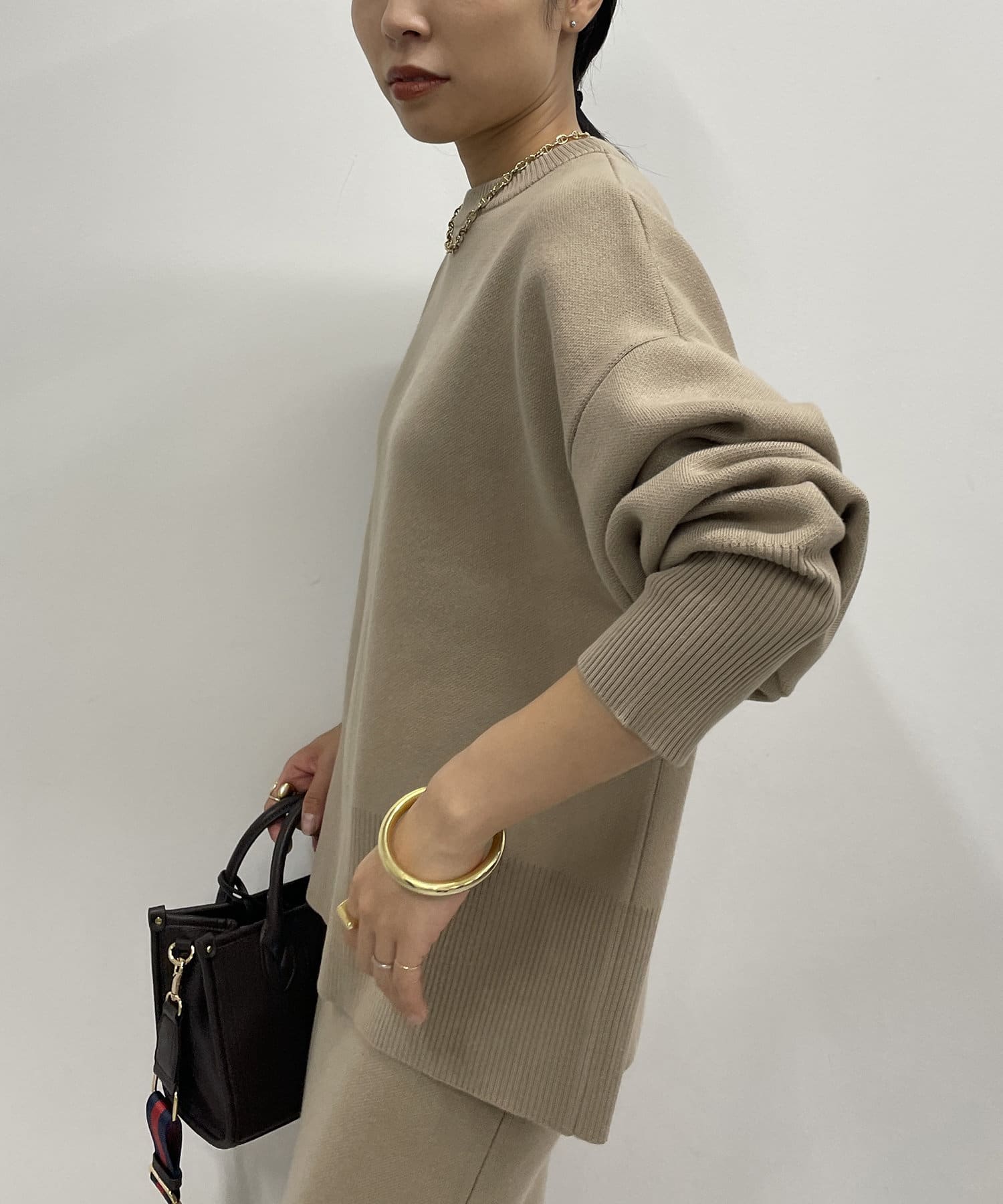 Loungedress】スウエットライクニット | OUTLET(アウトレット