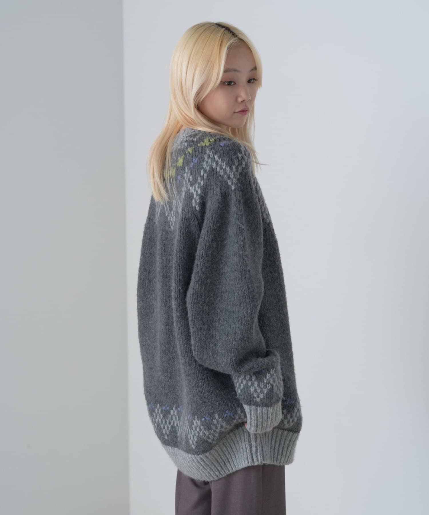 Kastane】【WHIMSIC】フェアアイルパターンニットセーター