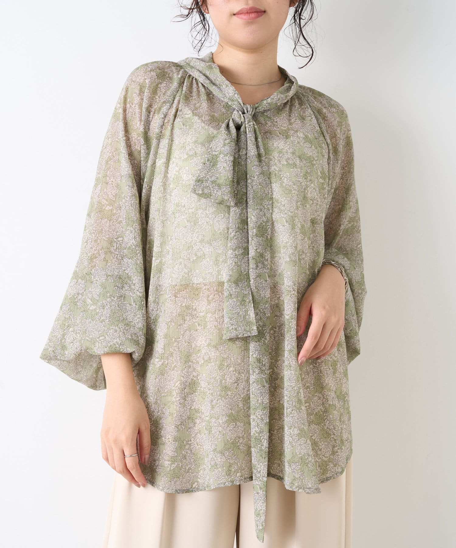 ♡ページ トロミバッククロスシャツ | Jena espace merveilleux(ジェナ