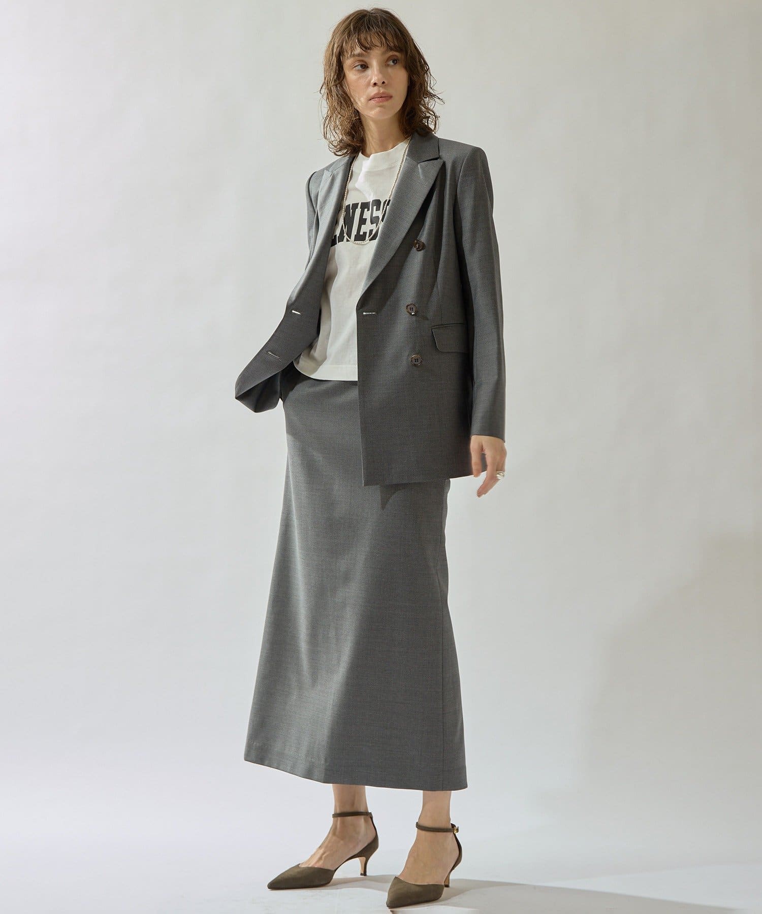 Drawing Numbers(ドローイングナンバーズ) 《セットアップ対応可》ダブルプレーンジャケット