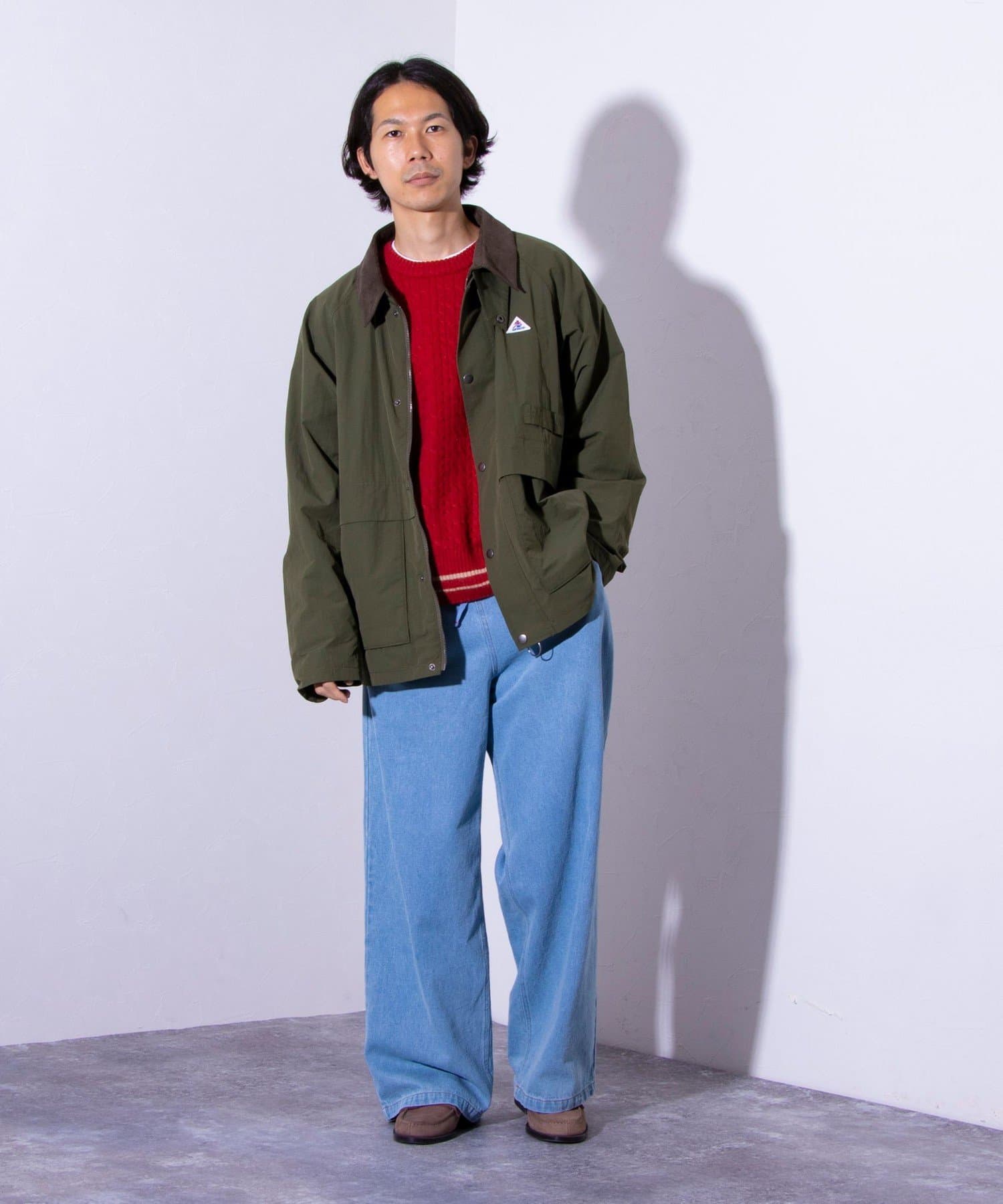 GEVACO】裏フリース ショートジャケット ハンティングジャケット