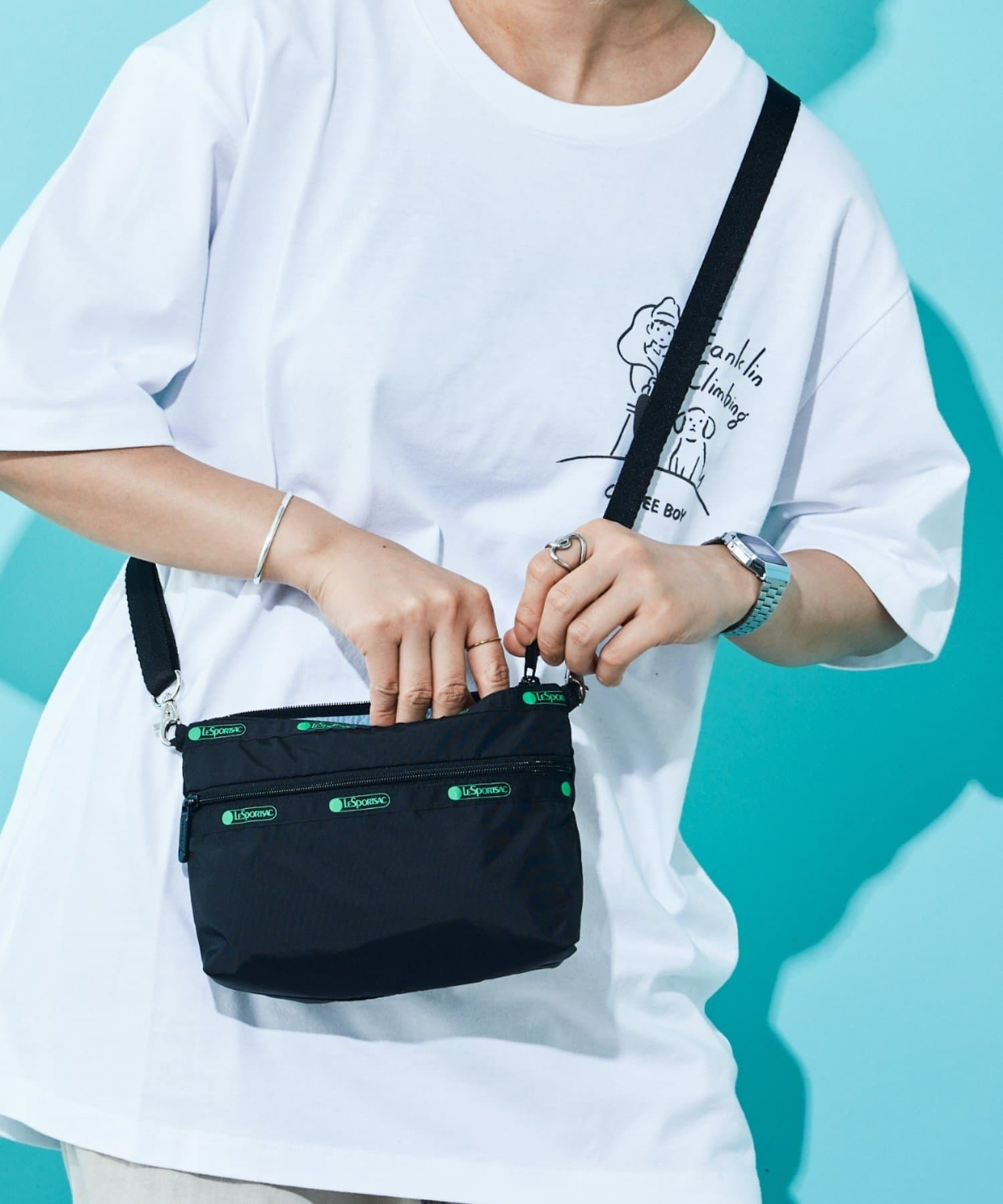 CIAOPANIC TYPY(チャオパニックティピー) 【LeSportsac】FC別注 COSM CLUTCH W/STRAP