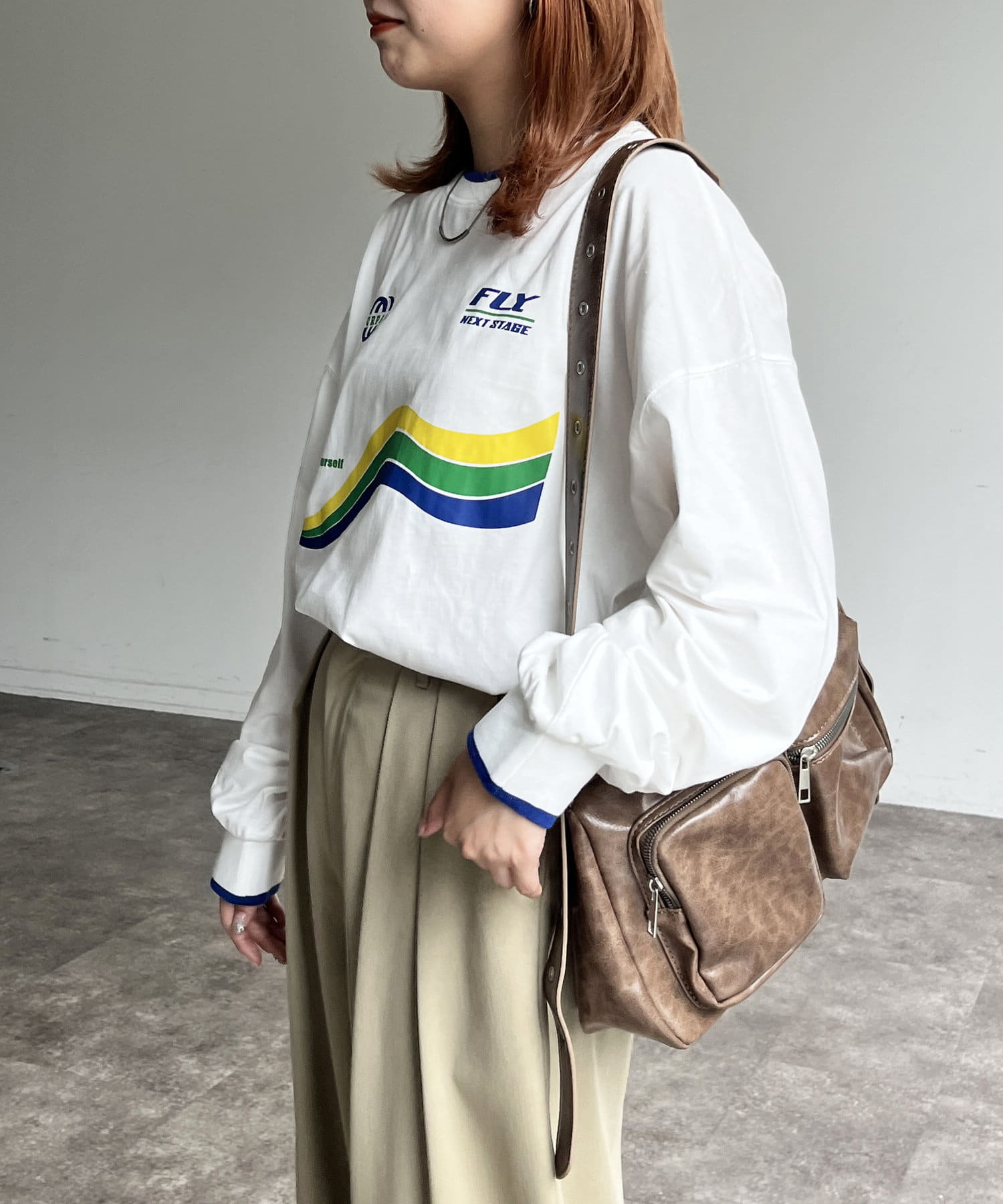 ラインリブロゴBIGロンT | CPCM(シーピーシーエム)レディース | PAL