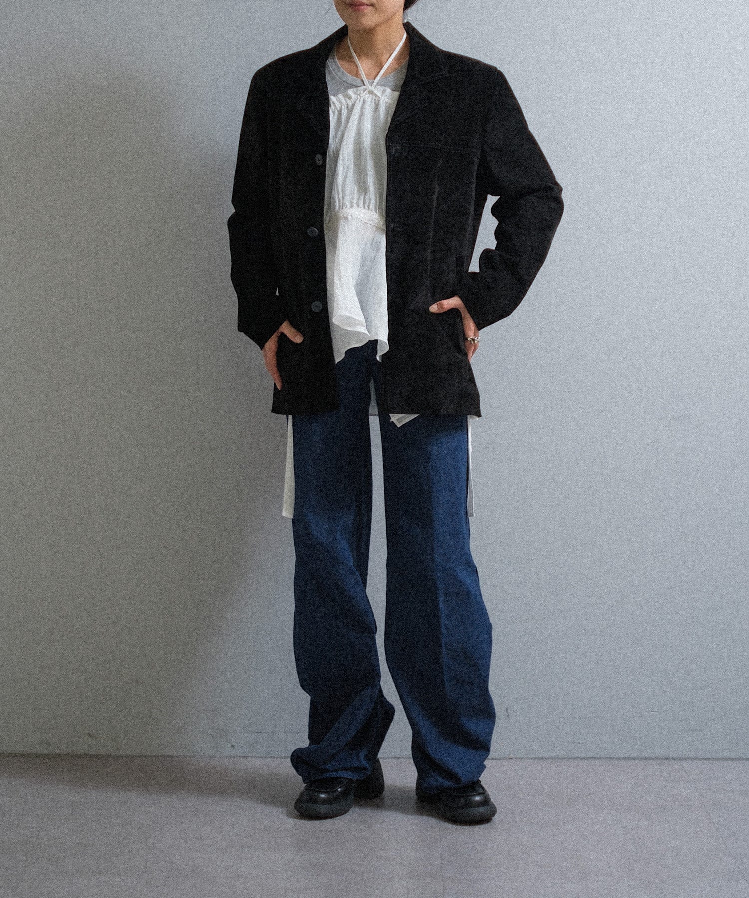 Suede leather jacket | Pasterip(パセリ)レディース | PAL