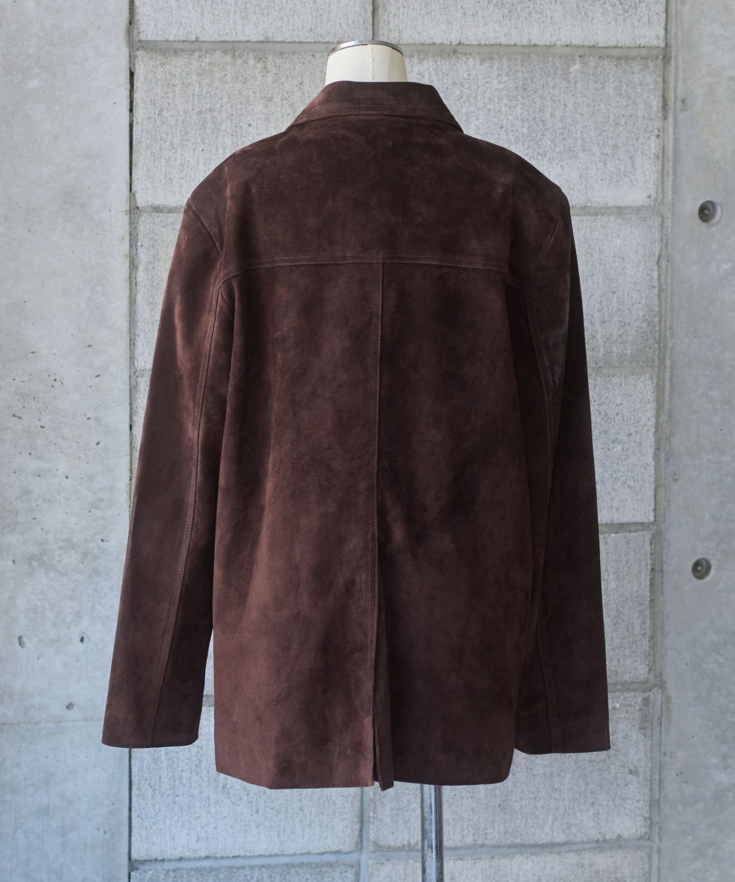 Pasterip(パセリ) Suede leather jacket