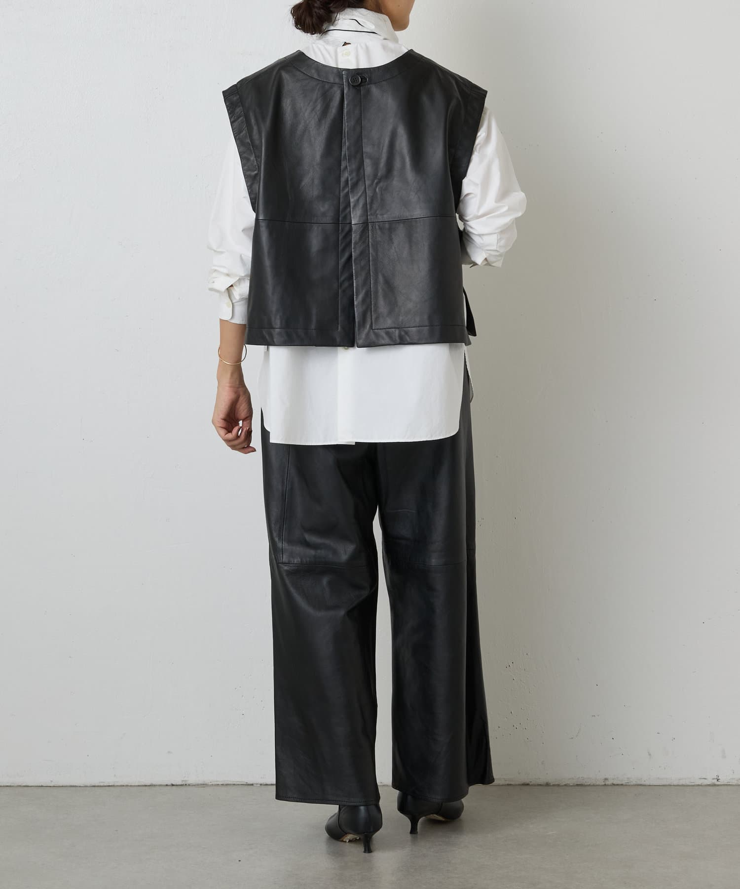 15 quinze》レザーベスト | BEARDSLEY(ビアズリー)レディース | PAL  