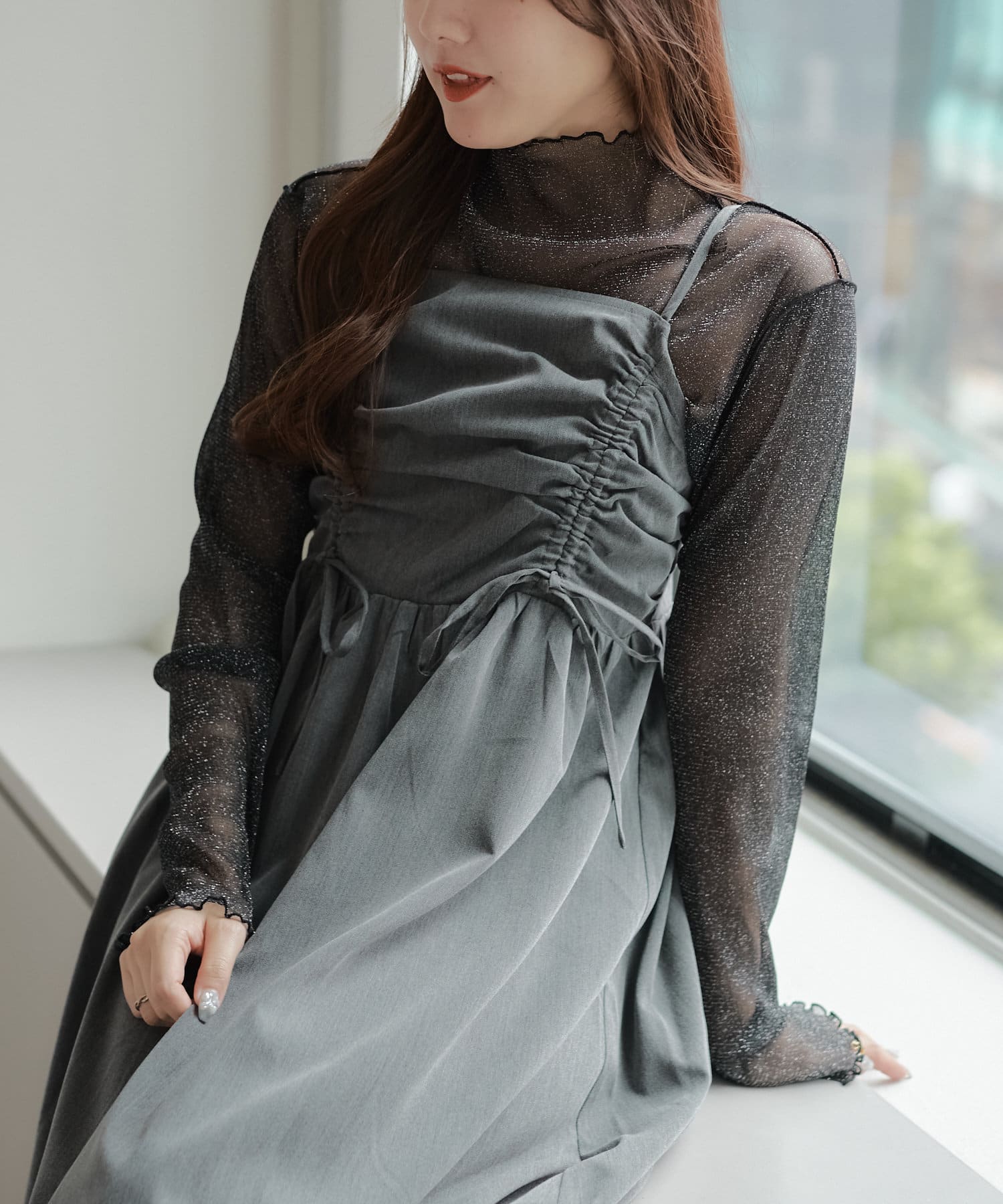 ドロストキャミワンピース | Remind me and forever(リマインド