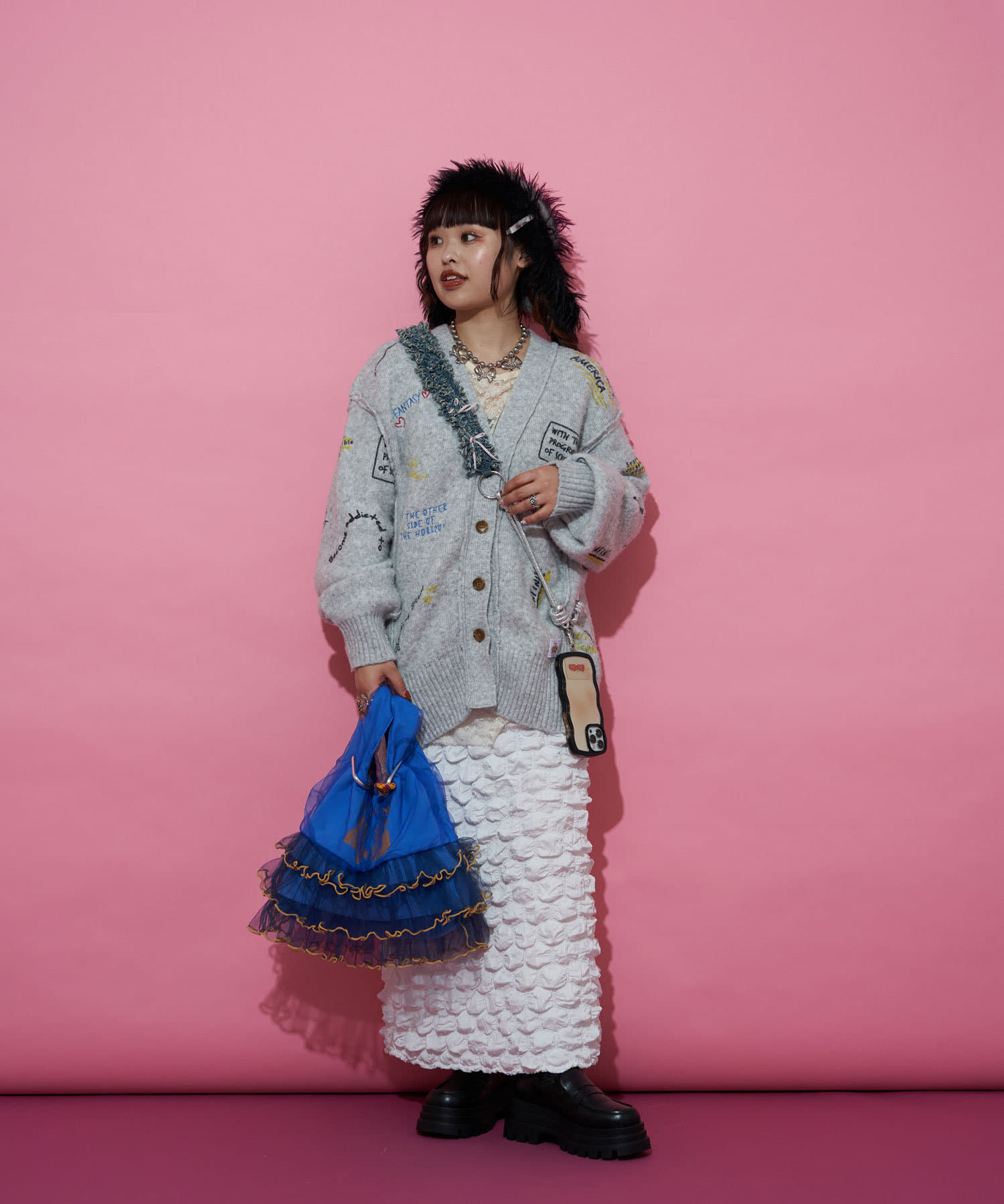 Me＋Me/ミープラスミー】デニムリボンスマホストラップ | CIAOPANIC  