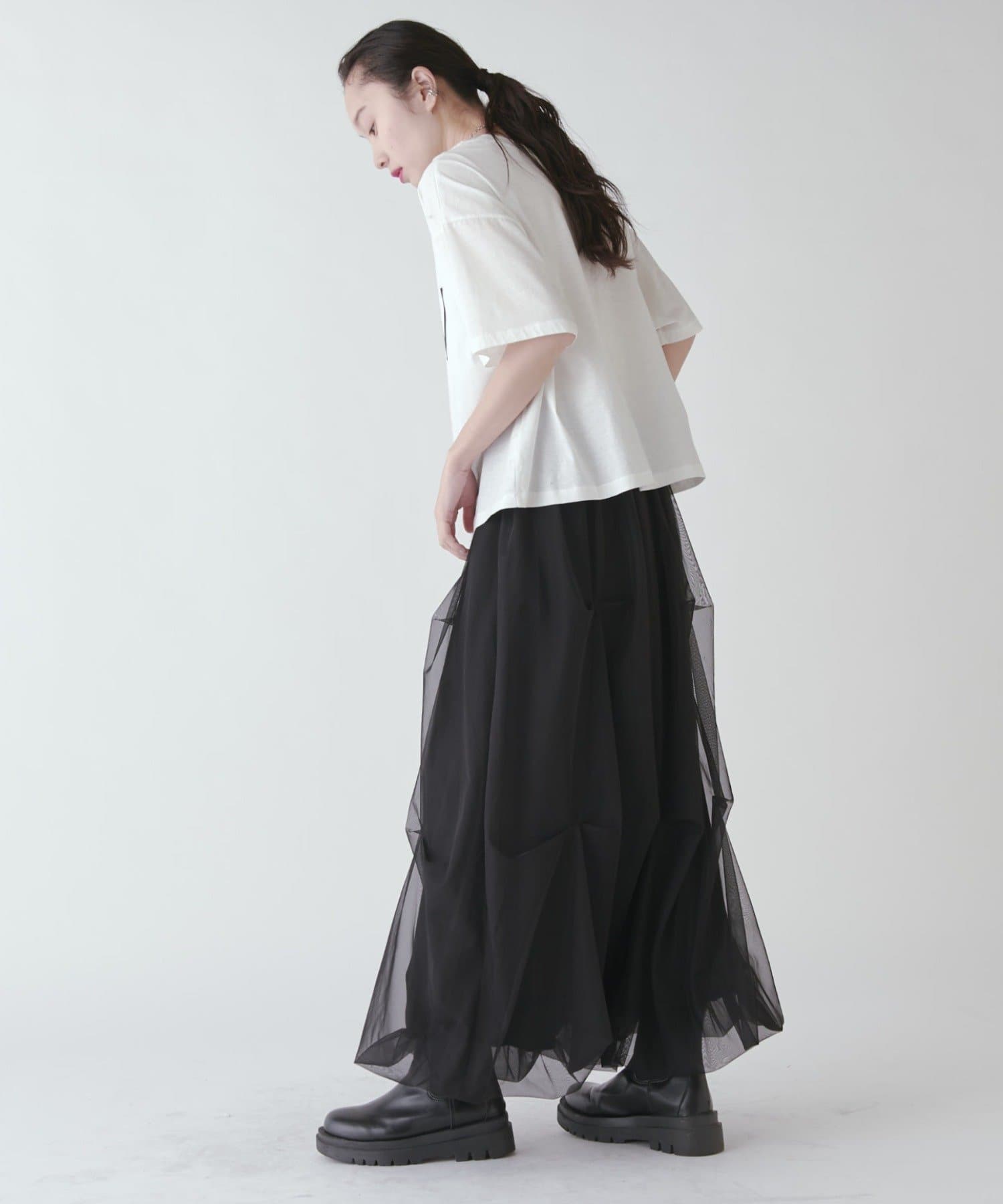 Lui's(ルイス) チュールドッキングタックスカート