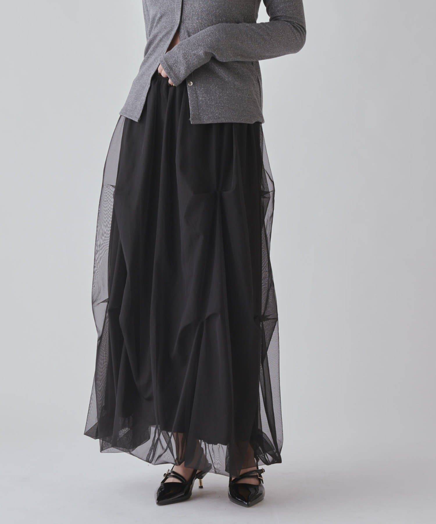 Lui's(ルイス) チュールドッキングタックスカート