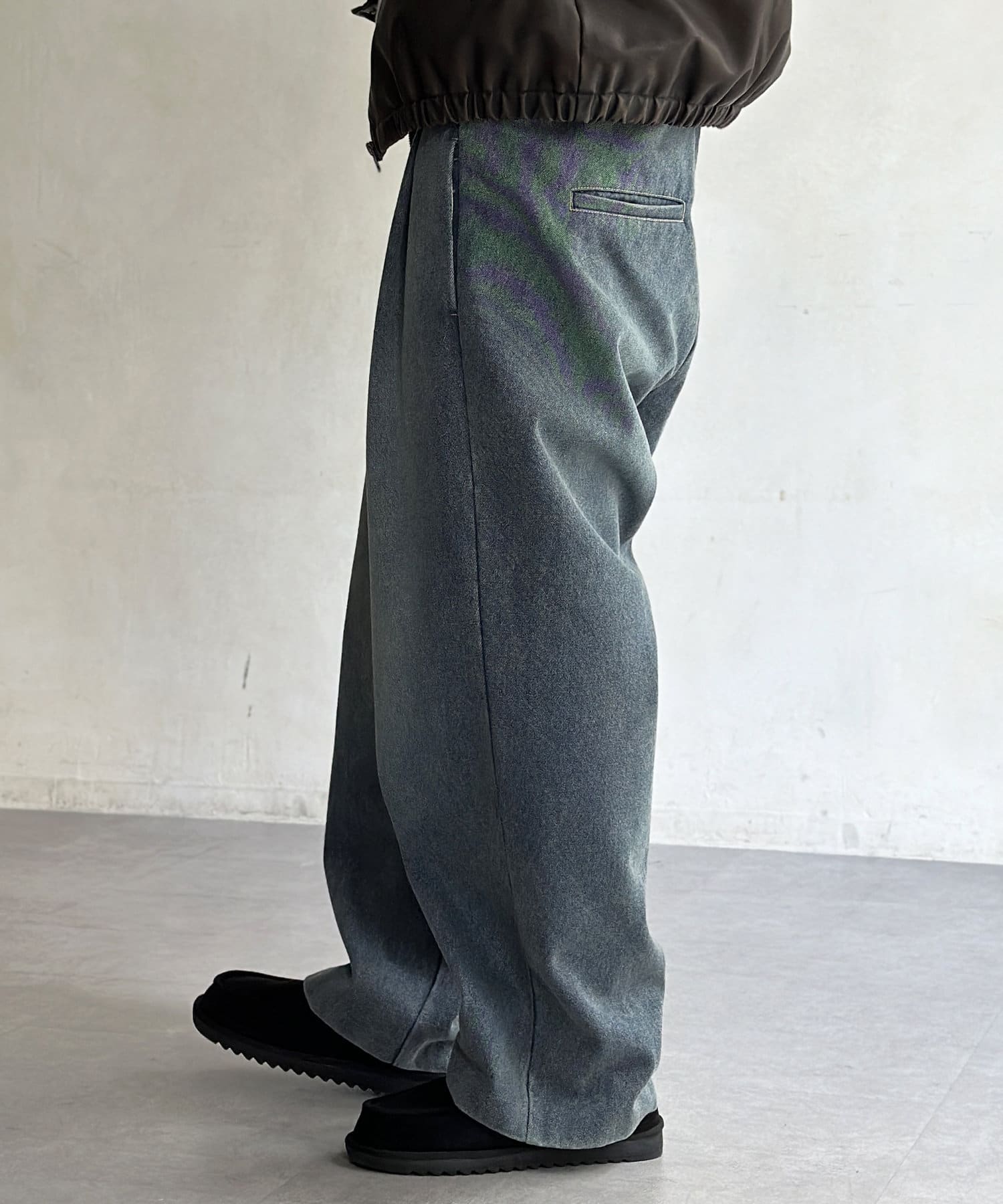 フロントボタンタックワイドパンツ | CPCM(シーピーシーエム)メンズ
