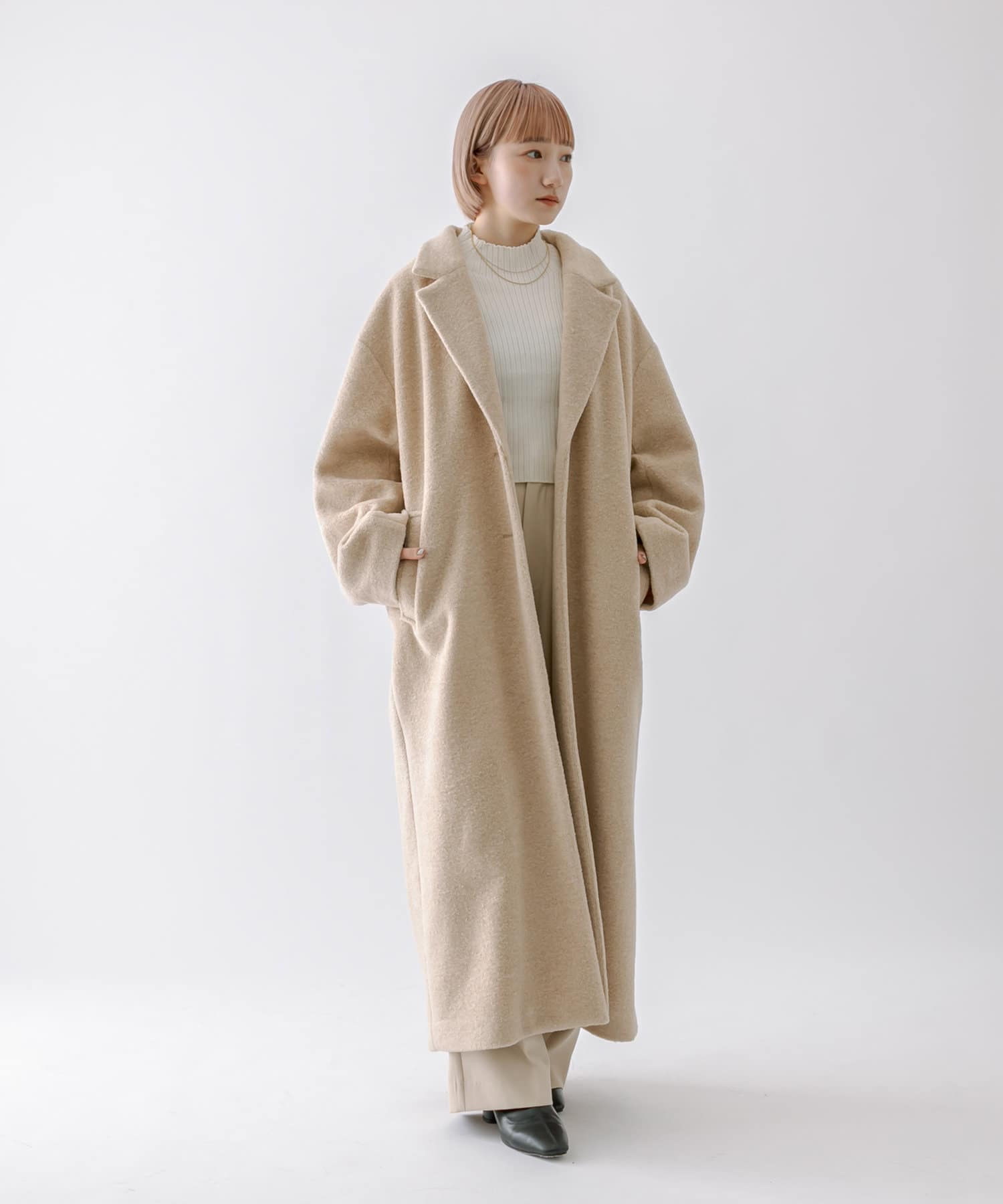 新品未使用argue wool Gauze pullover beige ARGUE⭐︎wool gauze pullover Beige