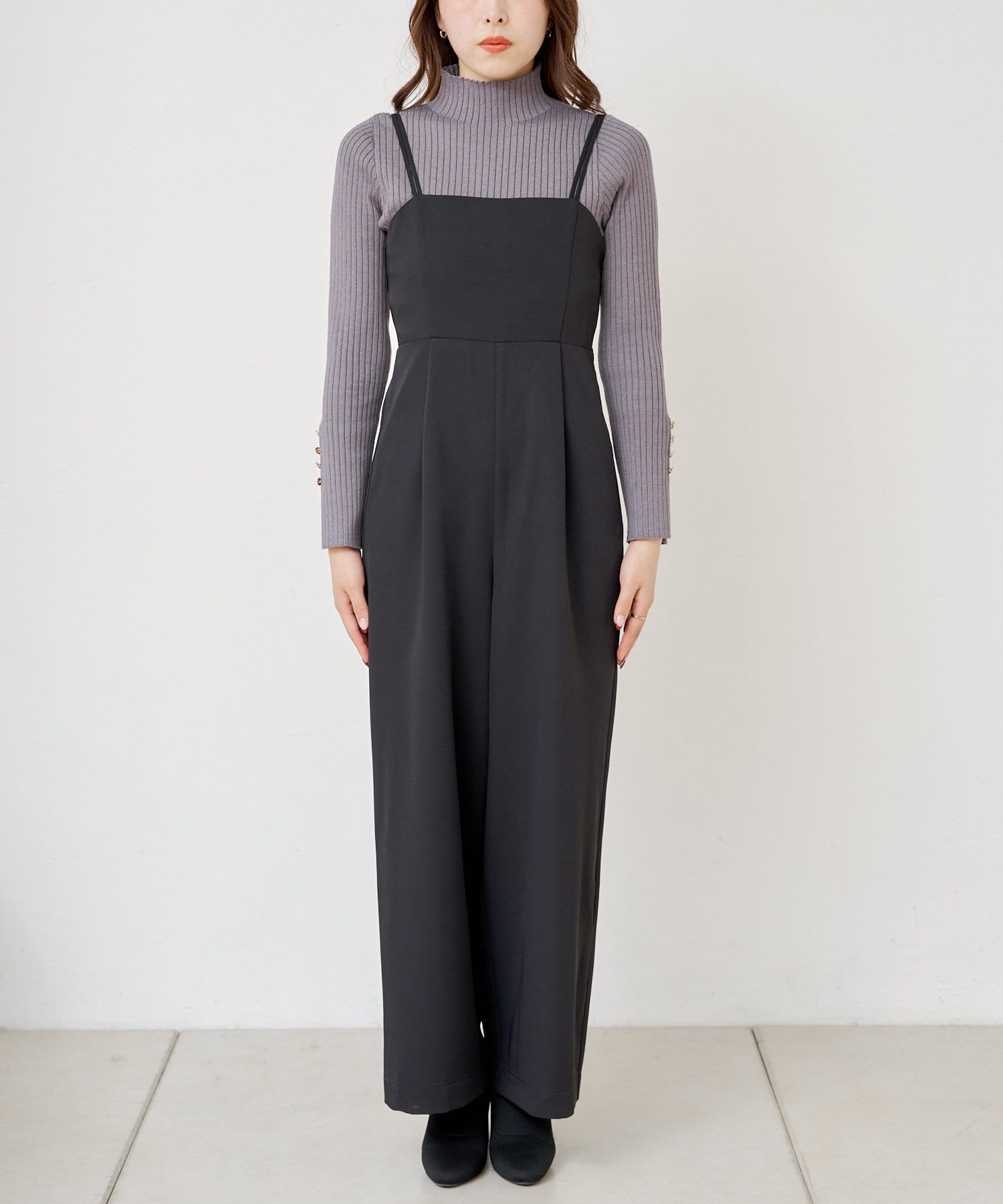 OUTLET(アウトレット) 【Chico】結婚式/ドレス/チュールボレロ付コンビネゾン