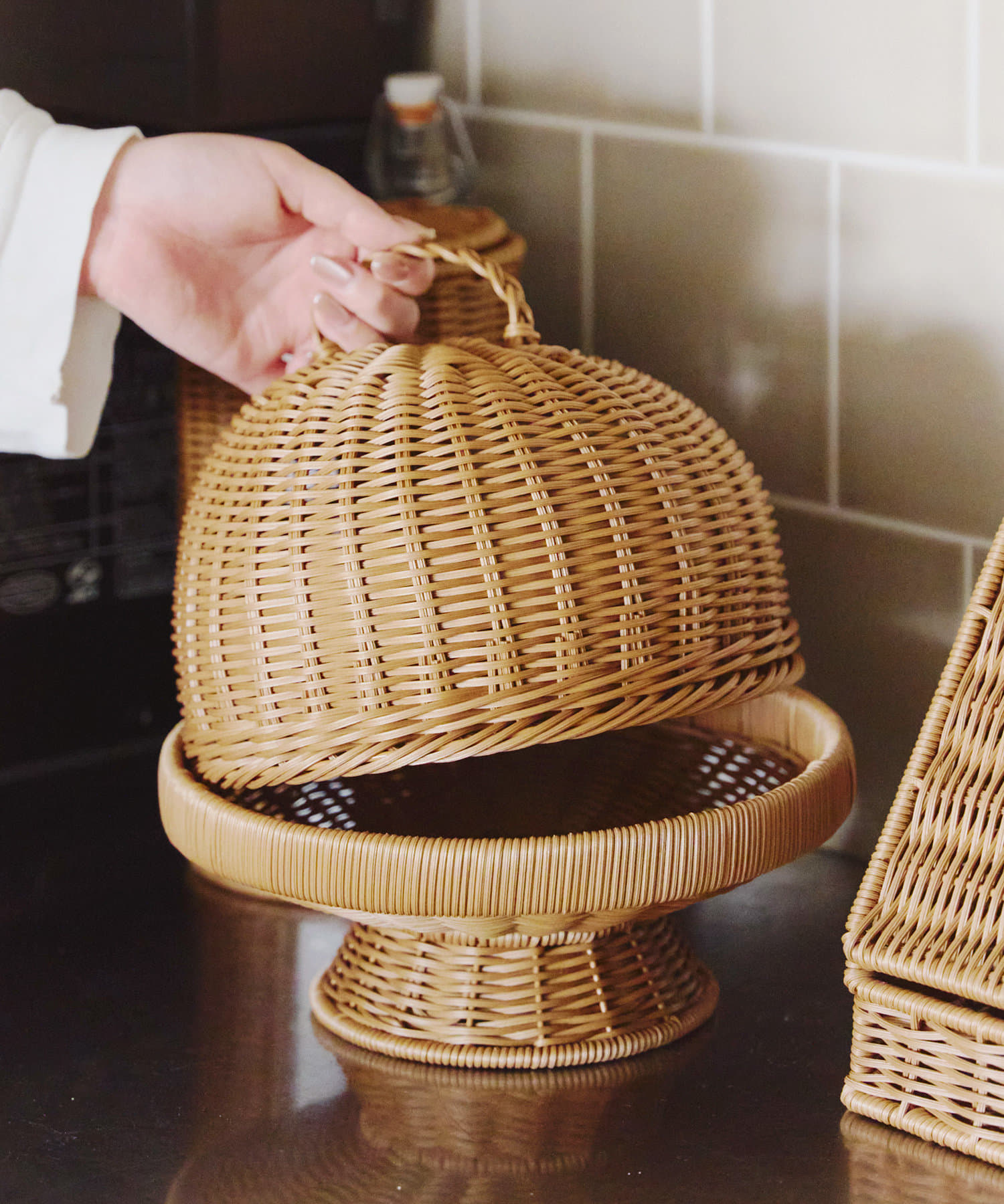 ハートラタン クラフトハートトーカイ ラタン四角フープ 約40×30mm 2ヶ | ラタン